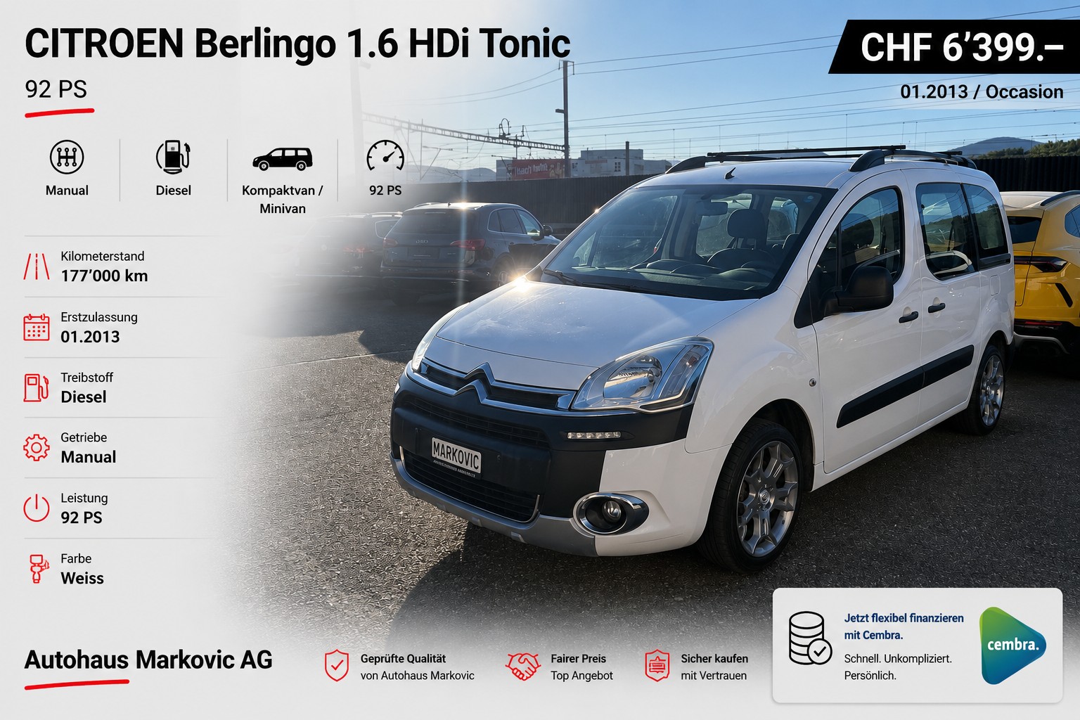 CITROEN Berlingo 1.6 HDi Tonic