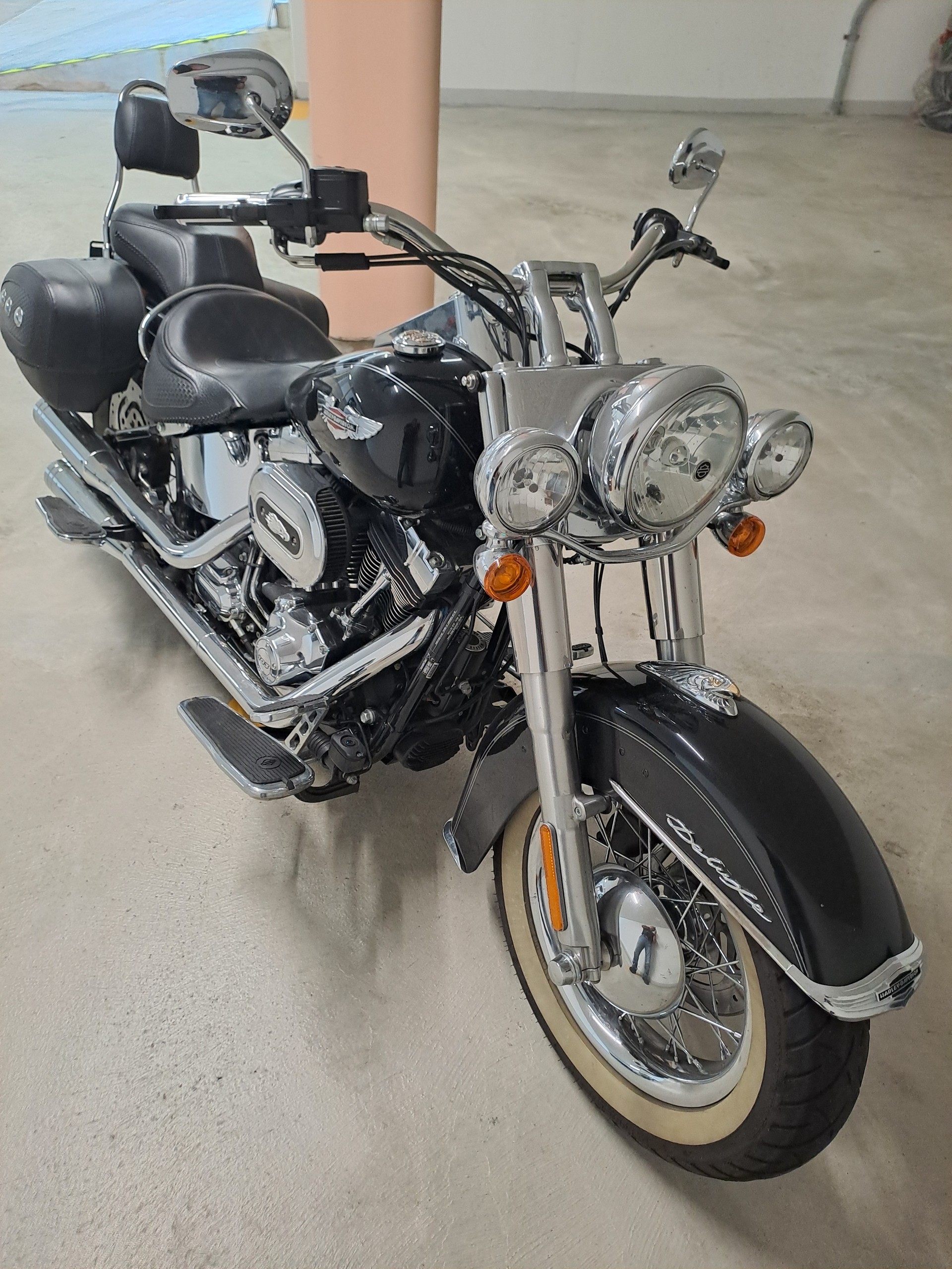 HARLEY-DAVIDSON FLSTN Softail Deluxe ABS-image-4