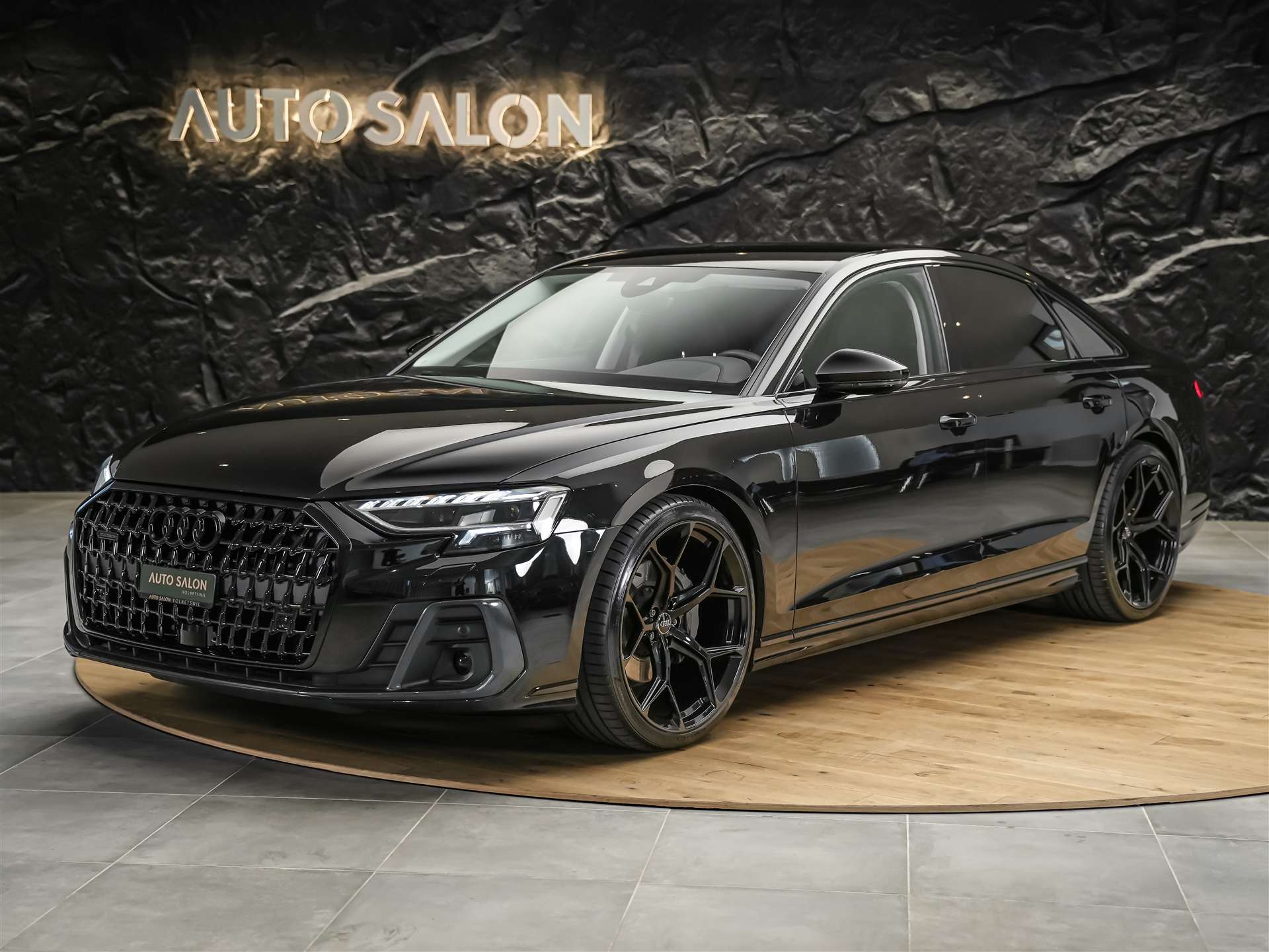 AUDI A8 50 TDI quattro tiptronic *Facelift*All Black*22" Felgen*Abstandsregler*-showroom-element-1