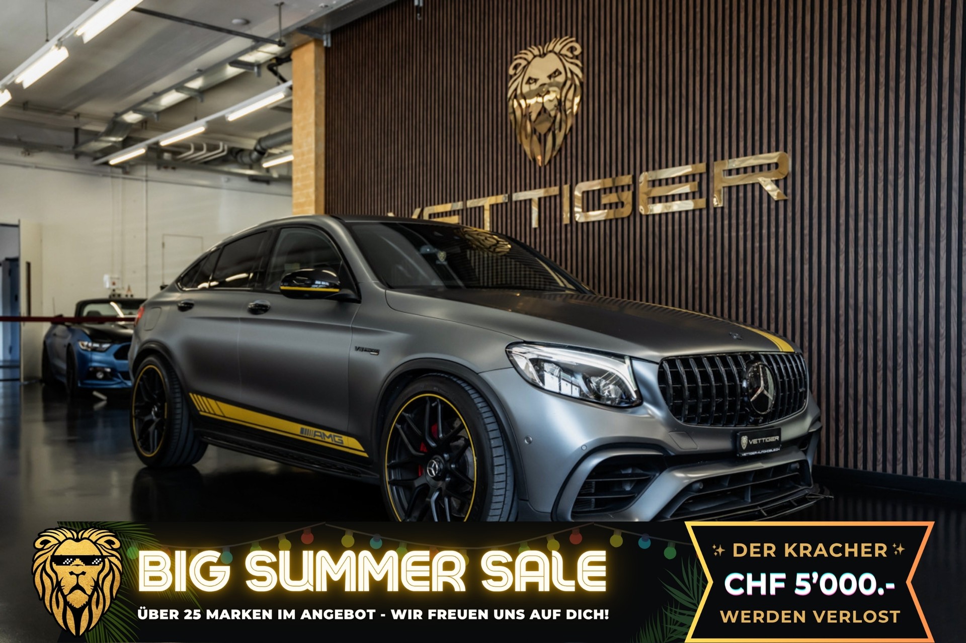 MERCEDES-BENZ GLC Coupé 63 S AMG Edition 1 4Matic+ 9G-Tronic