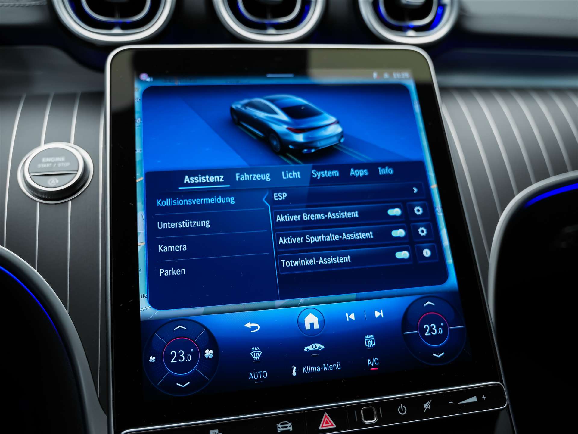 MERCEDES-BENZ CLE 200 Coupé AMG Line 9G-Tronic Werksgarantie*Burmester*360° Kamera*-image-34