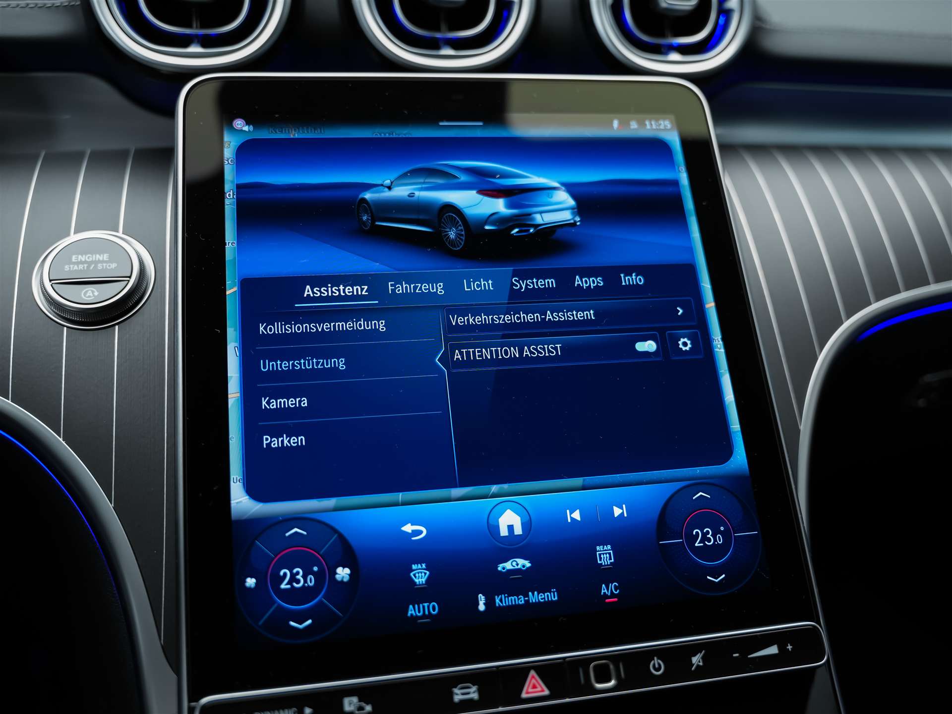 MERCEDES-BENZ CLE 200 Coupé AMG Line 9G-Tronic Werksgarantie*Burmester*360° Kamera*-image-35