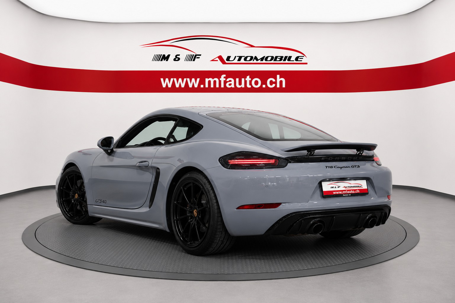 PORSCHE Cayman 718 4.0 GTS PDK CH FAHRZEUG AUS 1. HAND-image-3