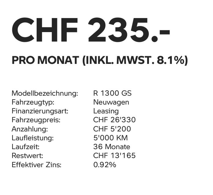 BMW R 1300 GS - mit 0.9%-Leasing ab 235.-/Monat möglich*-image-11