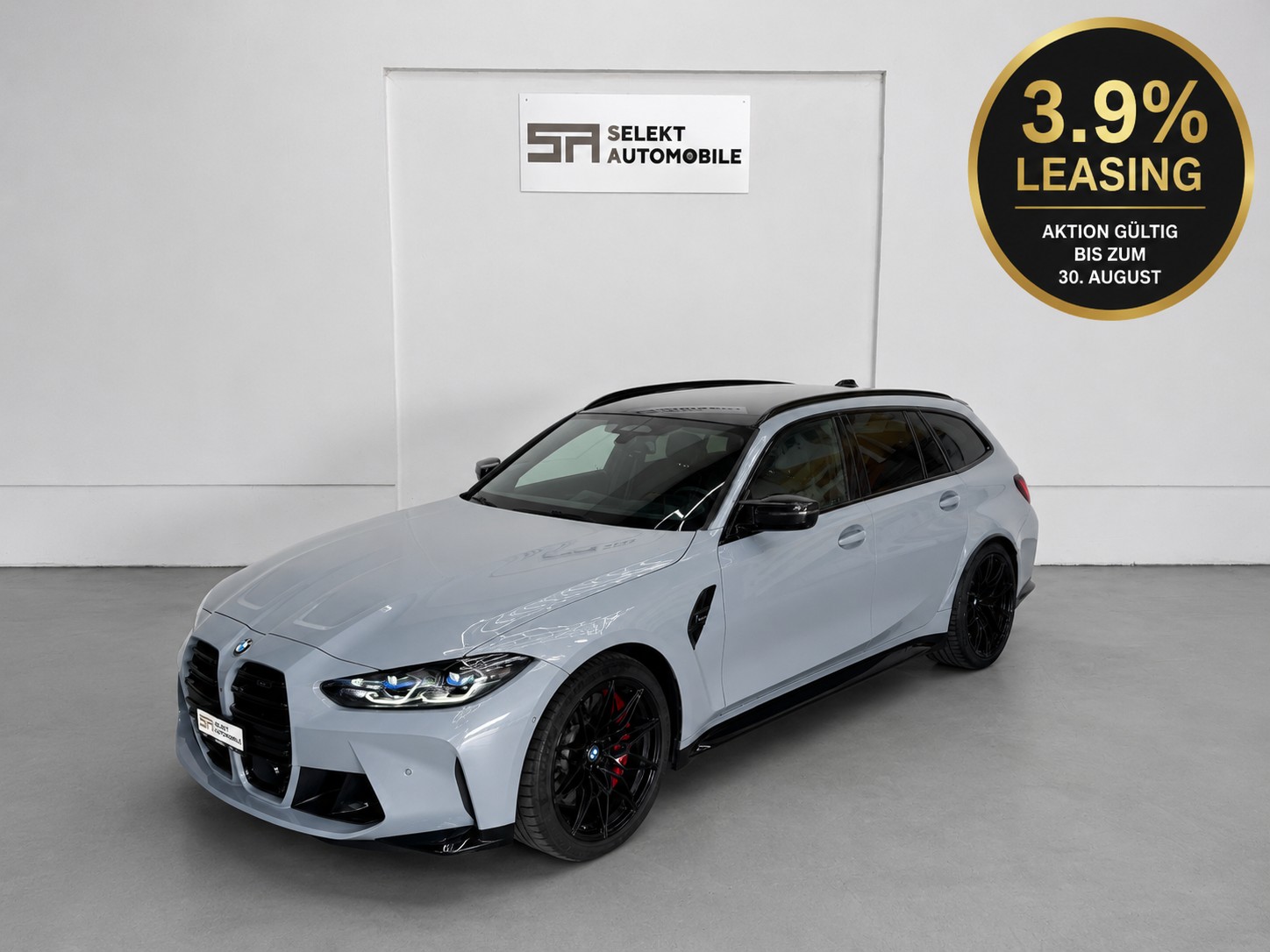 BMW M3 Touring xDrive Competition M | CH-Fahrzeug | Brooklyn Grau Met. | Carbon Paket