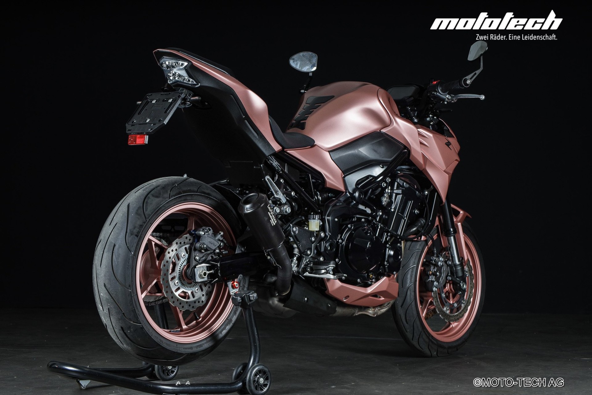 KAWASAKI Z 900 (35kW) BRONZE PINK STAGE 1-image-2