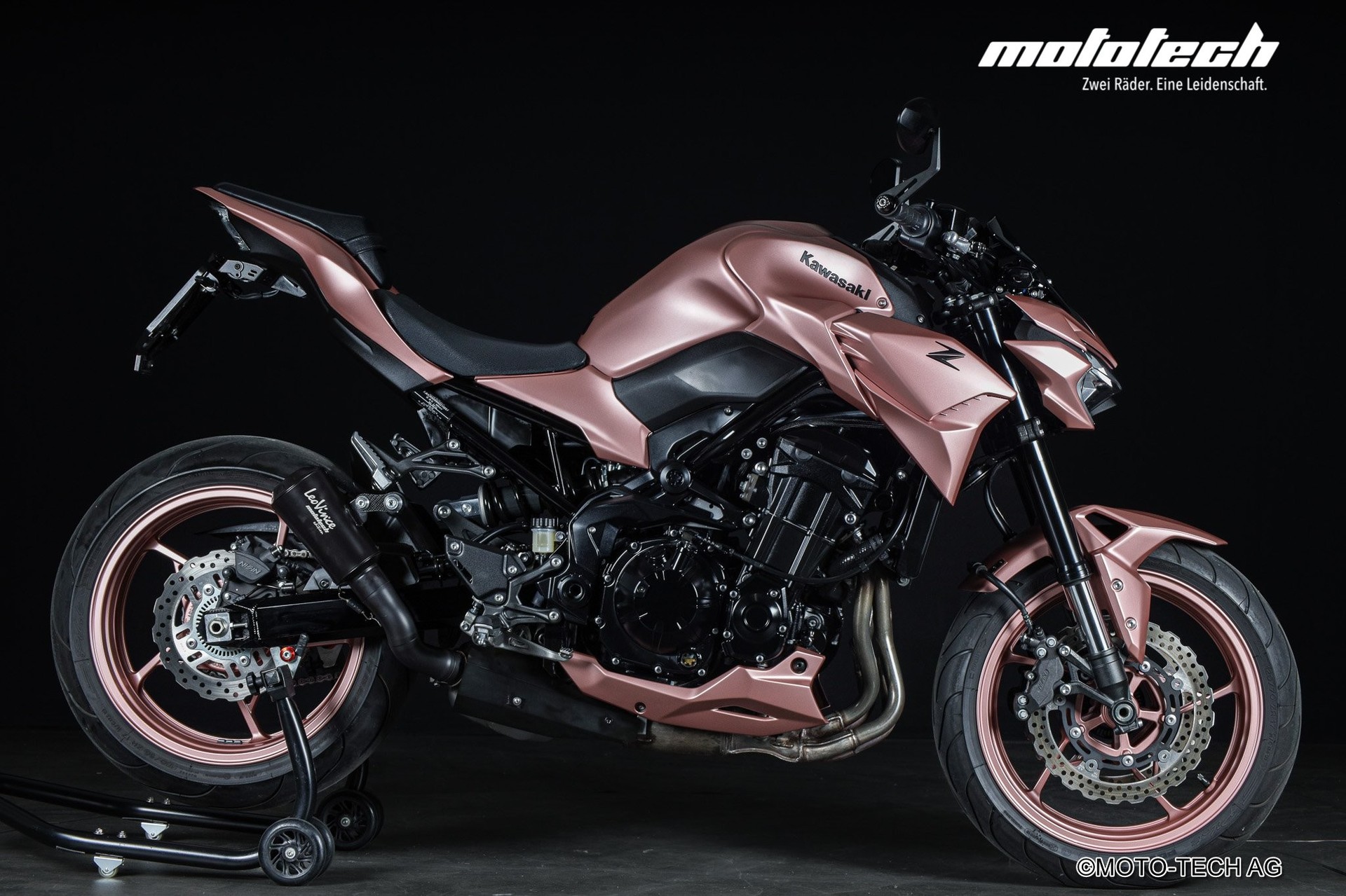KAWASAKI Z 900 (35kW) BRONZE PINK STAGE 1-image-1