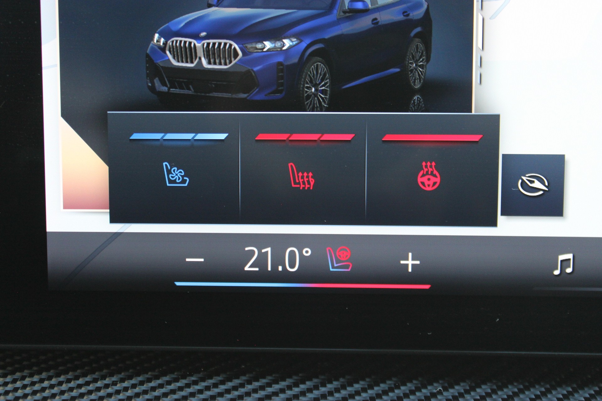 BMW X6 xDrive 48V 40d M Sport Pro Individual Tansanitblau Metallic Bowers & Wilkins 🎉1.88%-LEASINGAKTION🎉-image-14