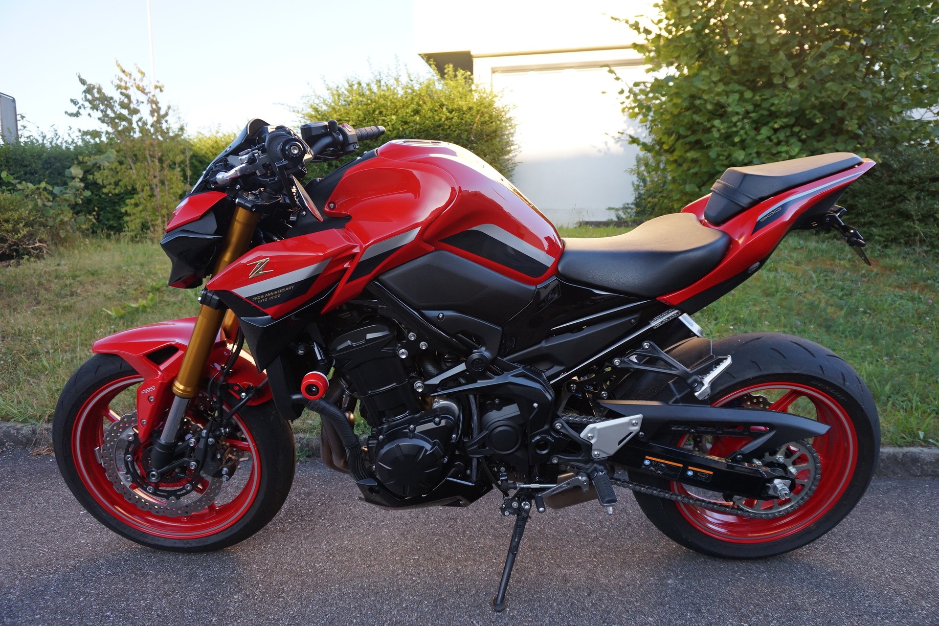 KAWASAKI Z900 ABS 50th Years mit LV10 Black Edition Auspuff-image-0