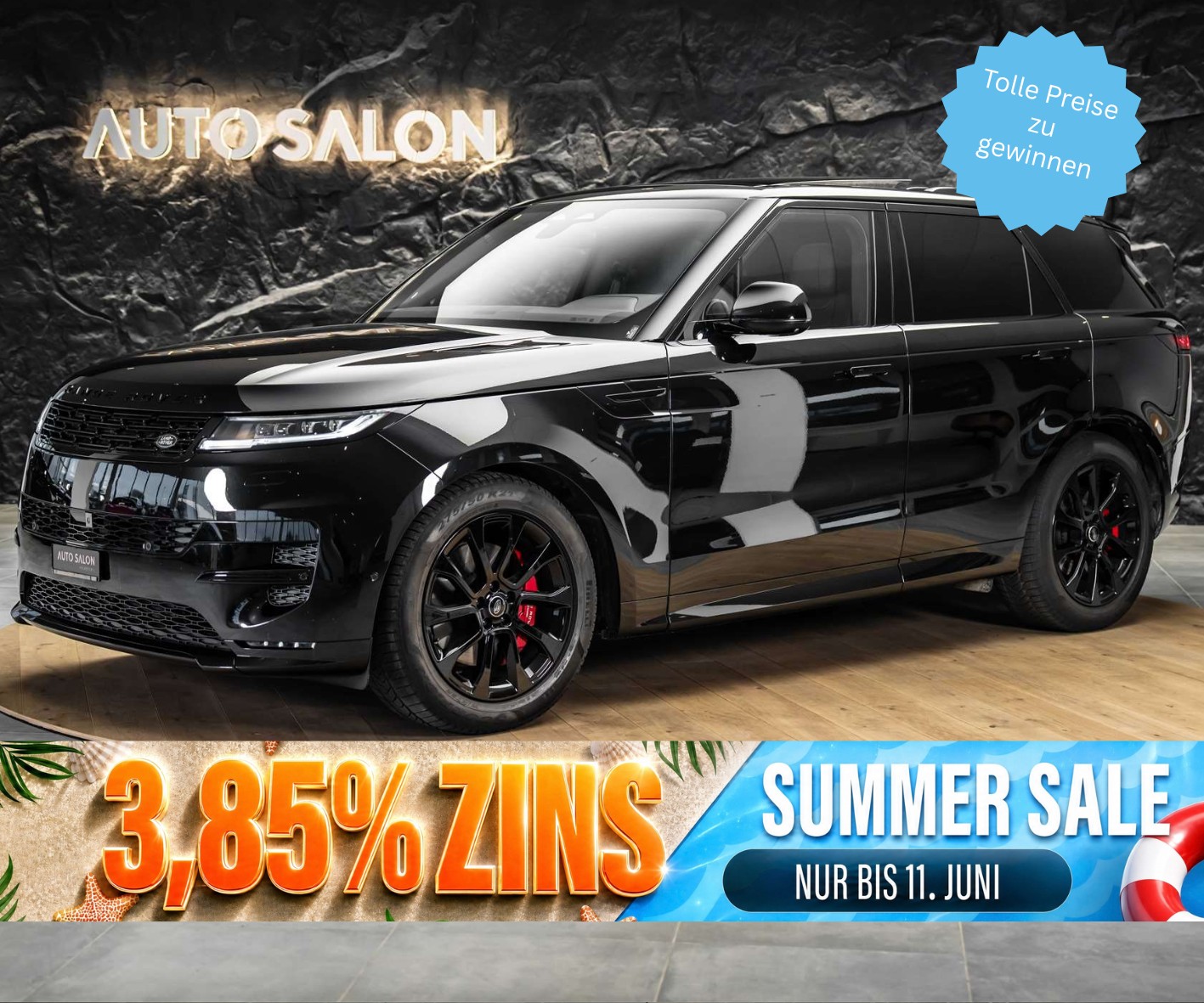LAND ROVER Range Rover Sport D300 3.0 TD6 MHEV Dynamic SE Automatic *Werksgarantie*Panorama*Meridian*AHK*