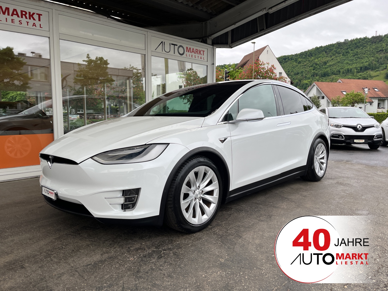 TESLA Model X Maximale-Reichweite
