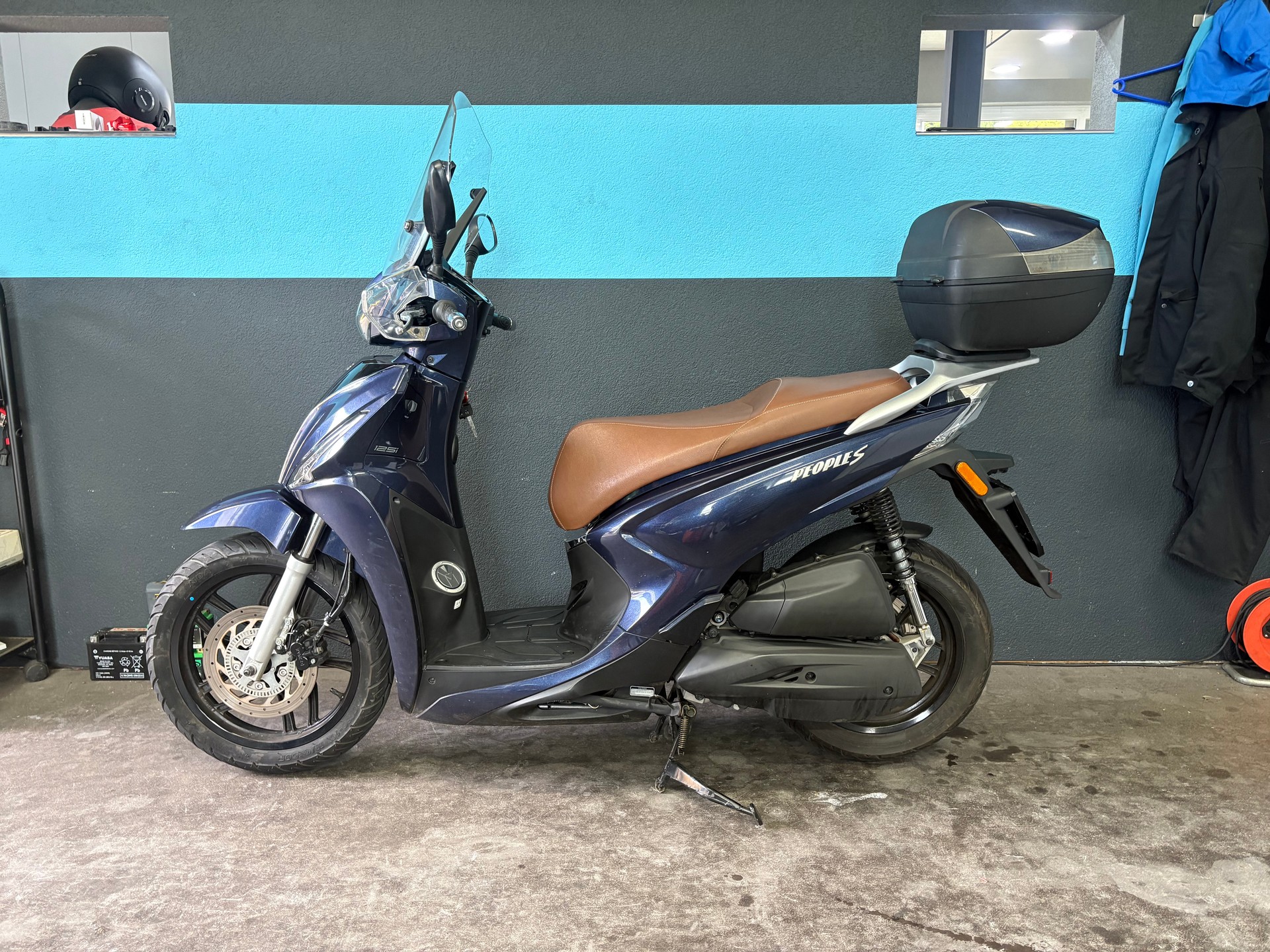KYMCO People S 125i ABS Topcase/Windschild-image-0