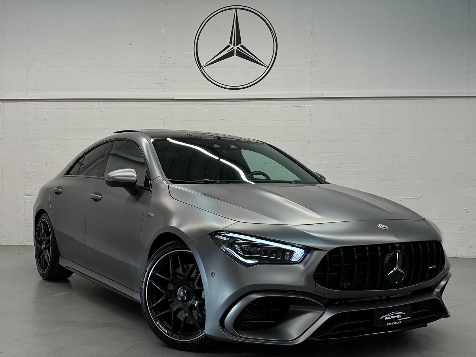MERCEDES-BENZ CLA 45 AMG 4Matic+ 8G-DCT Mattgrey Black Performance Aktionsleasing ab 499.- mit 2 Jahre Garantie-image-4