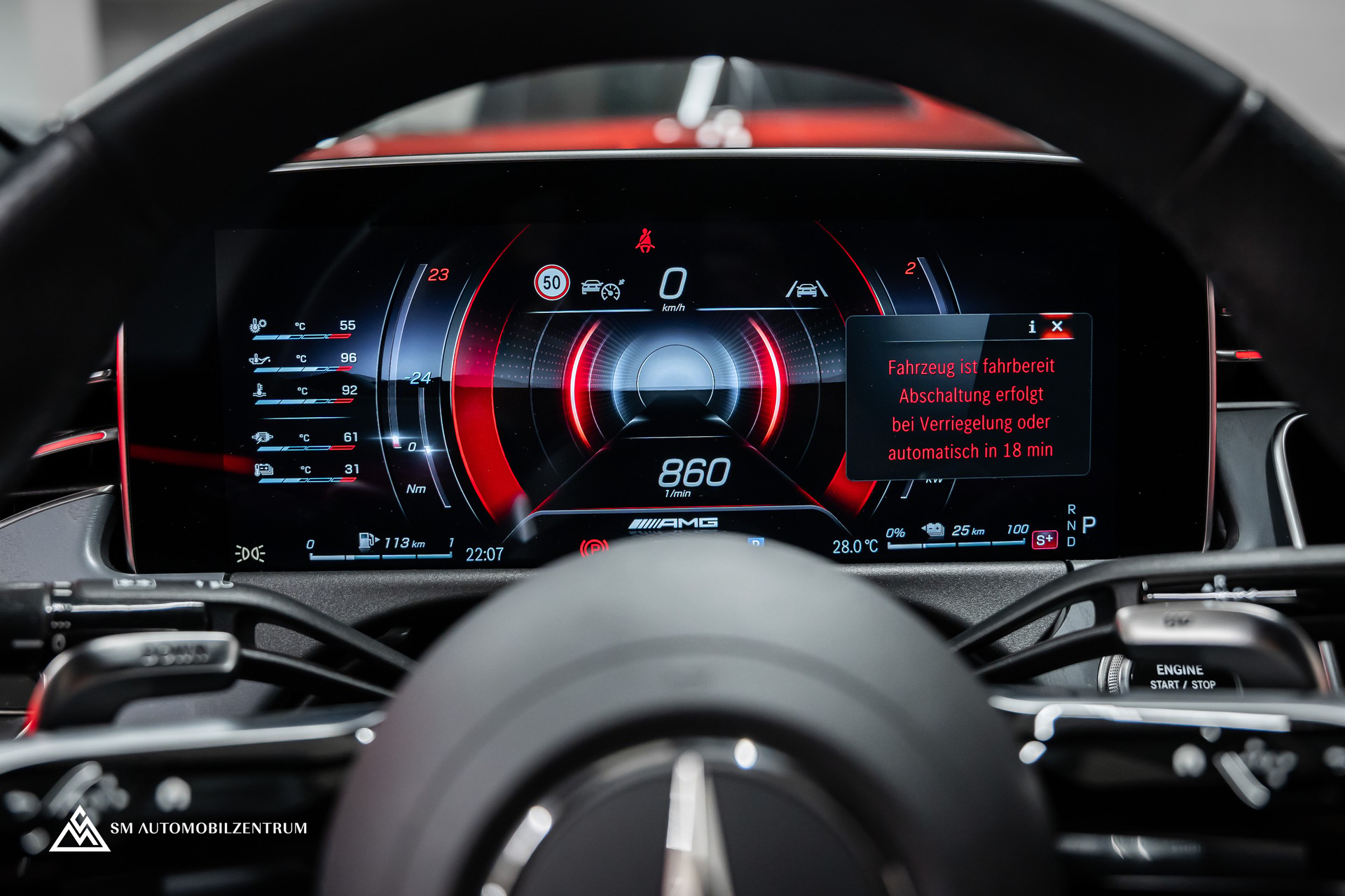MERCEDES-BENZ E 53 Hybrid AMG 4matic+ 9G-Tronic / 360° / Burmester / Night Paket II / AHK-image-30