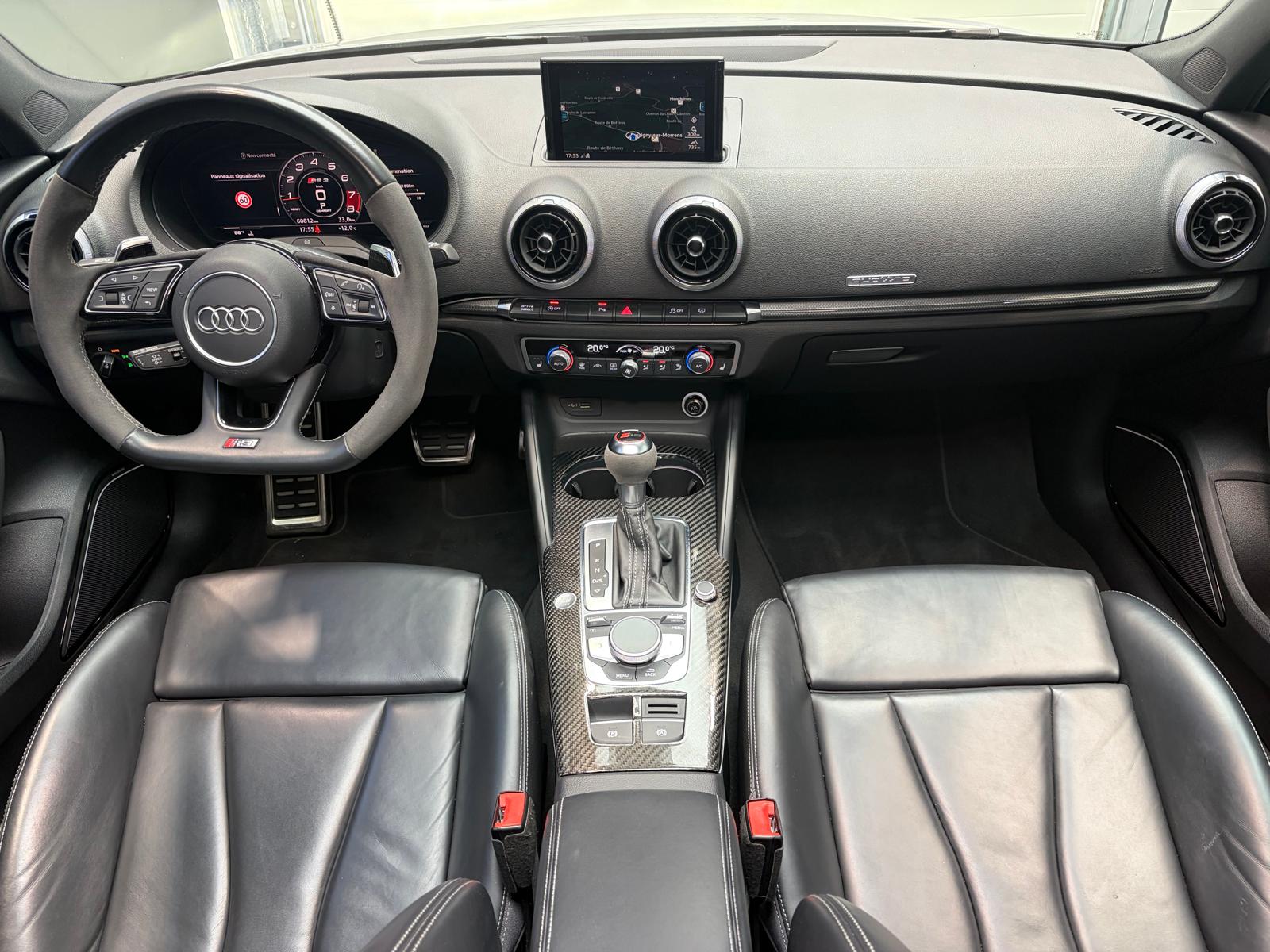 AUDI RS3 Sportback ABT 2.5 TSI quattro S-tronic - Echappement RS - Magnetic Ride - Toit ouvrant-image-17