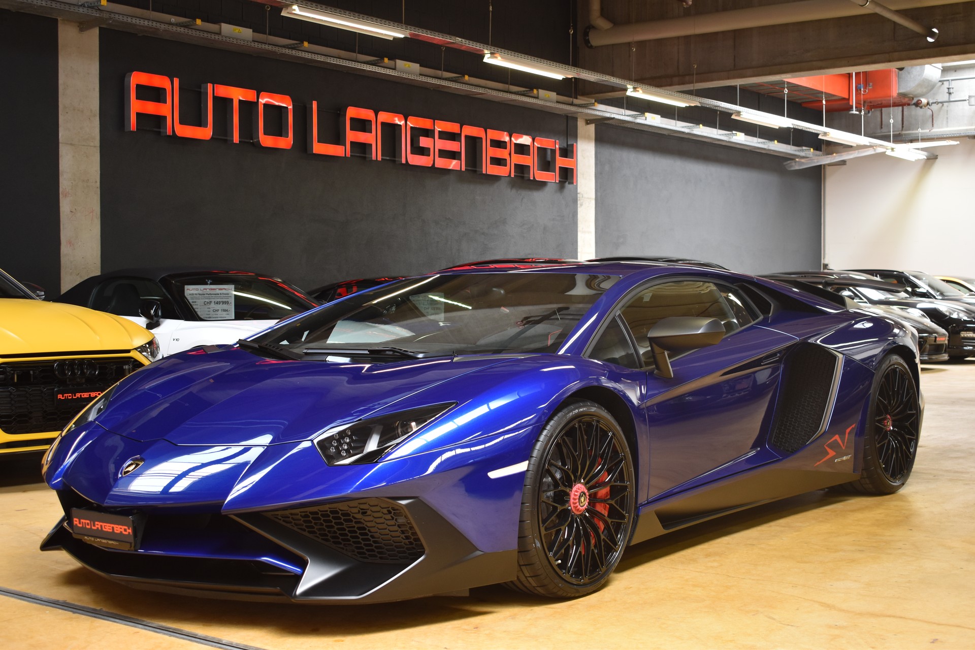 LAMBORGHINI Aventador LP750-4 SuperVeloce Coupé E-Gear "Blue-Sideris"