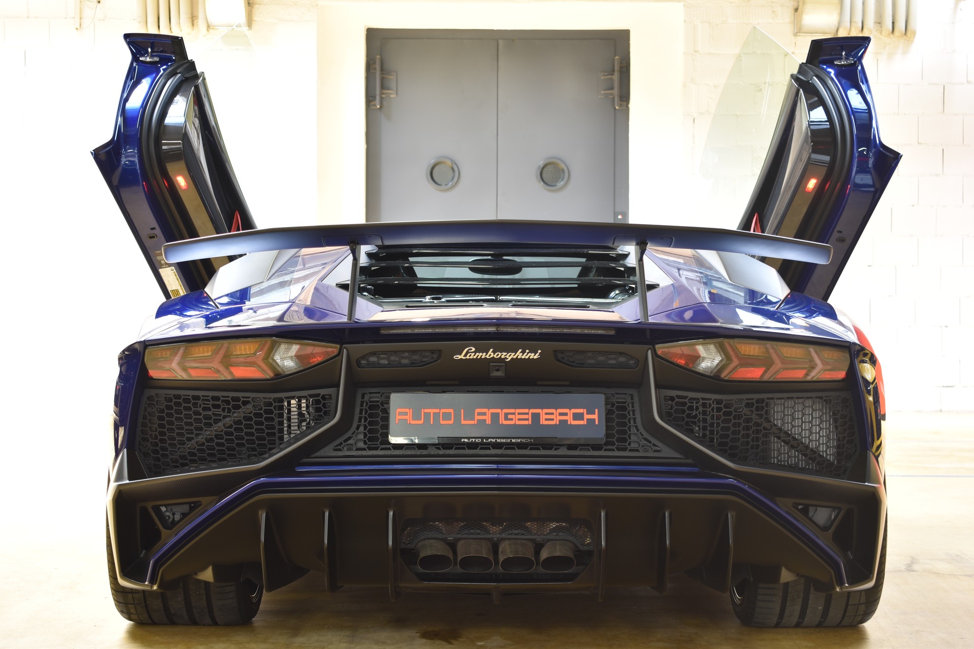 LAMBORGHINI Aventador LP750-4 SuperVeloce Coupé E-Gear "Blue-Sideris"-image-10