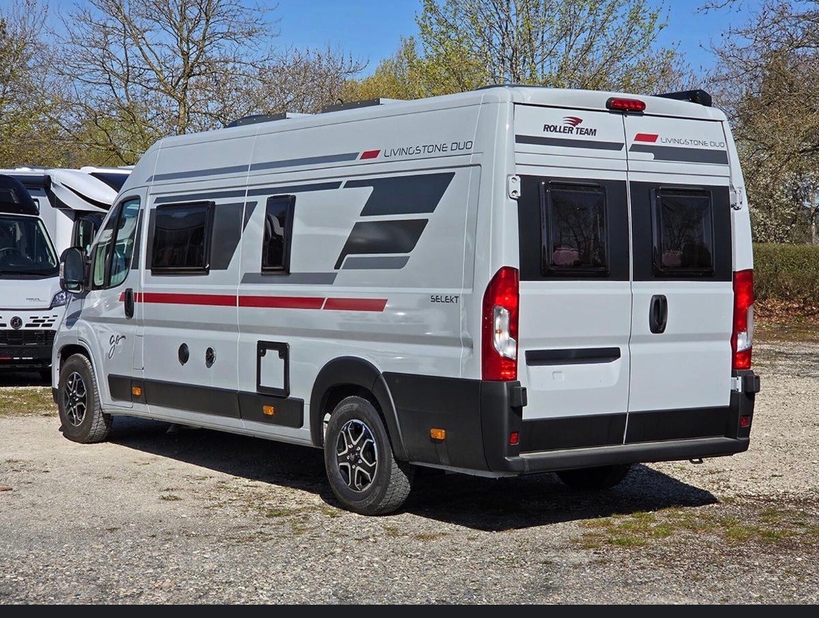 ROLLER TEAM Livingstone GO Duo "Solar" 2,2 HDi 8-Gang-Automat mit Abstandsregeltempomat auf Citroen Jumper/ Fiat Ducato Basis-image-1