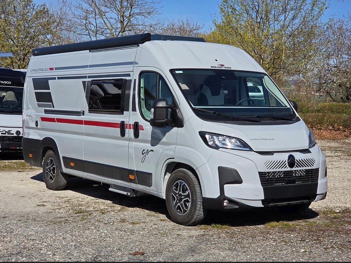 ROLLER TEAM Livingstone GO Duo "Solar" 2,2 HDi 8-Gang-Automat mit Abstandsregeltempomat auf Citroen Jumper/ Fiat Ducato Basis