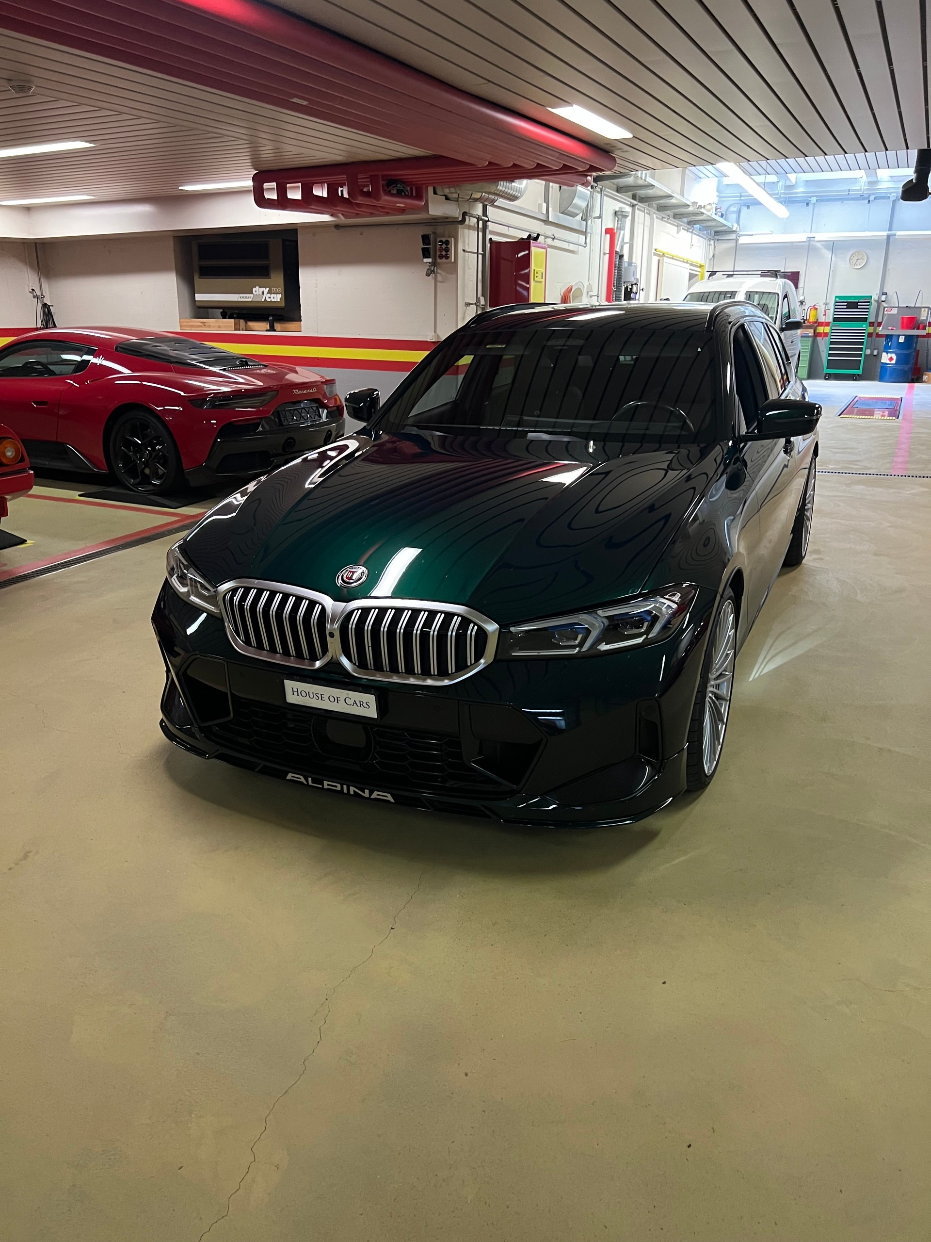BMW-ALPINA B3 BiTurbo 3.0 xDrive darkgreen/brown