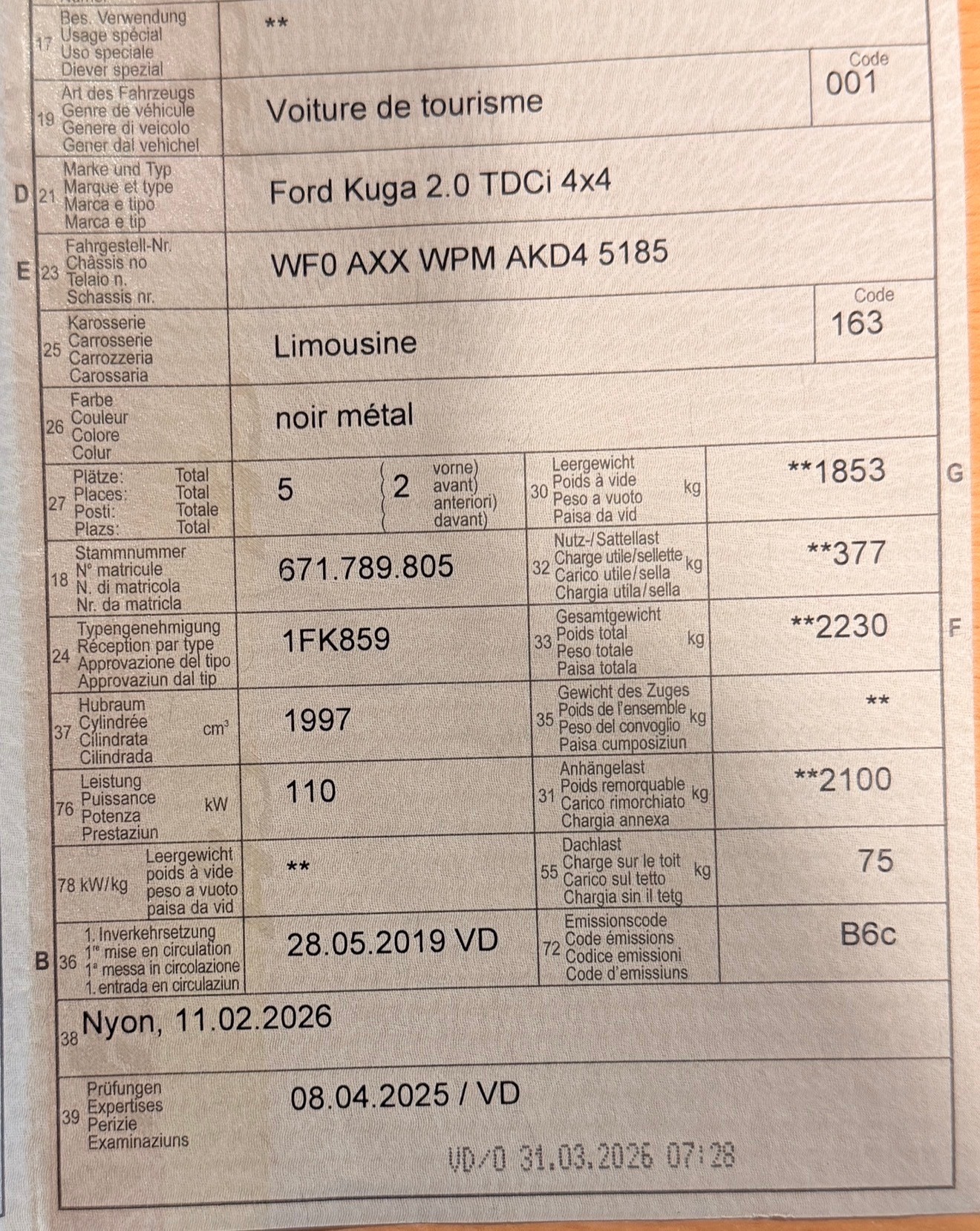 FORD Kuga 2.0 TDCi Trend+ 4WD PowerShift-image-13