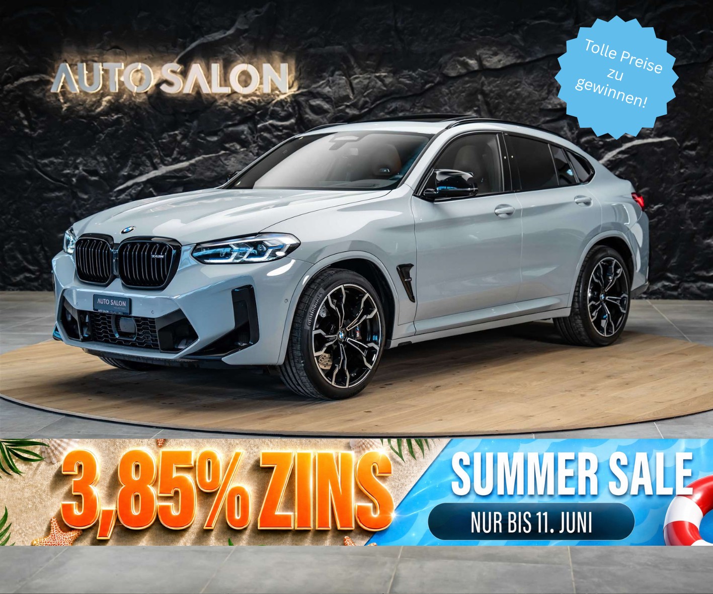 BMW X4M xDrive M Competition Steptronic *Panorama*Sitzlüftung*Head-UP*