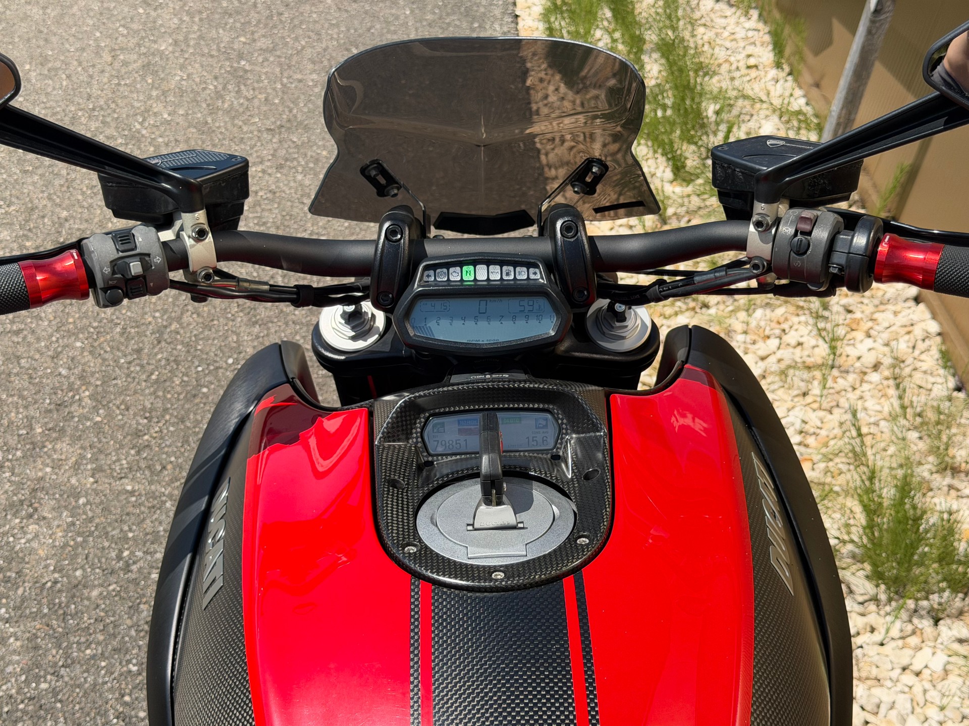 DUCATI Diavel 1200 Carbon red TERMIGNONI-image-15