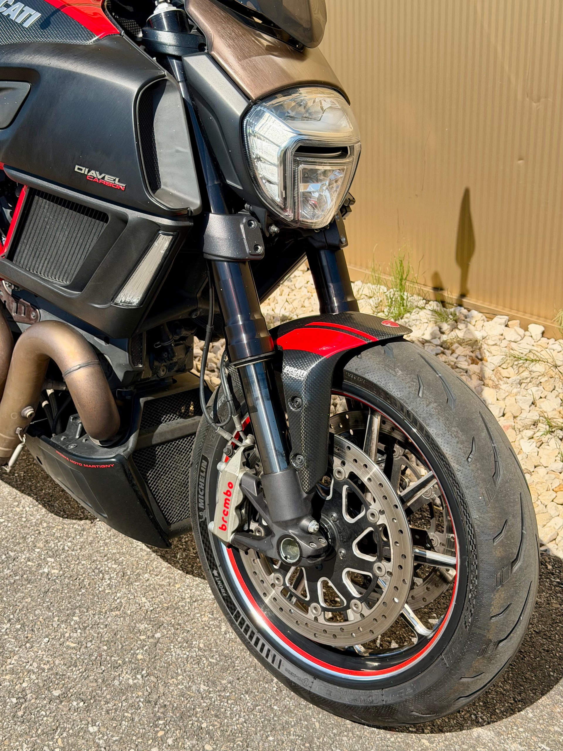 DUCATI Diavel 1200 Carbon red TERMIGNONI-image-1