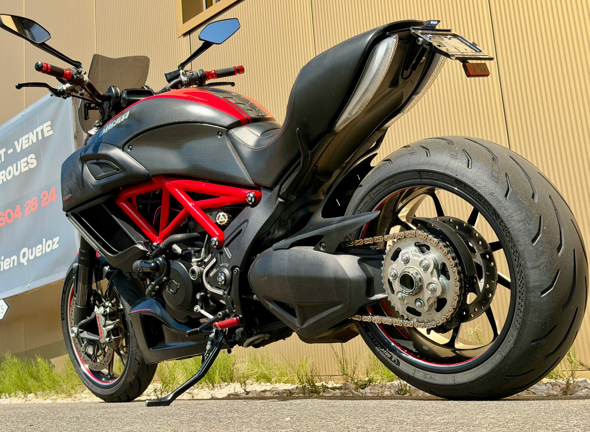 DUCATI Diavel 1200 Carbon red TERMIGNONI-image-11