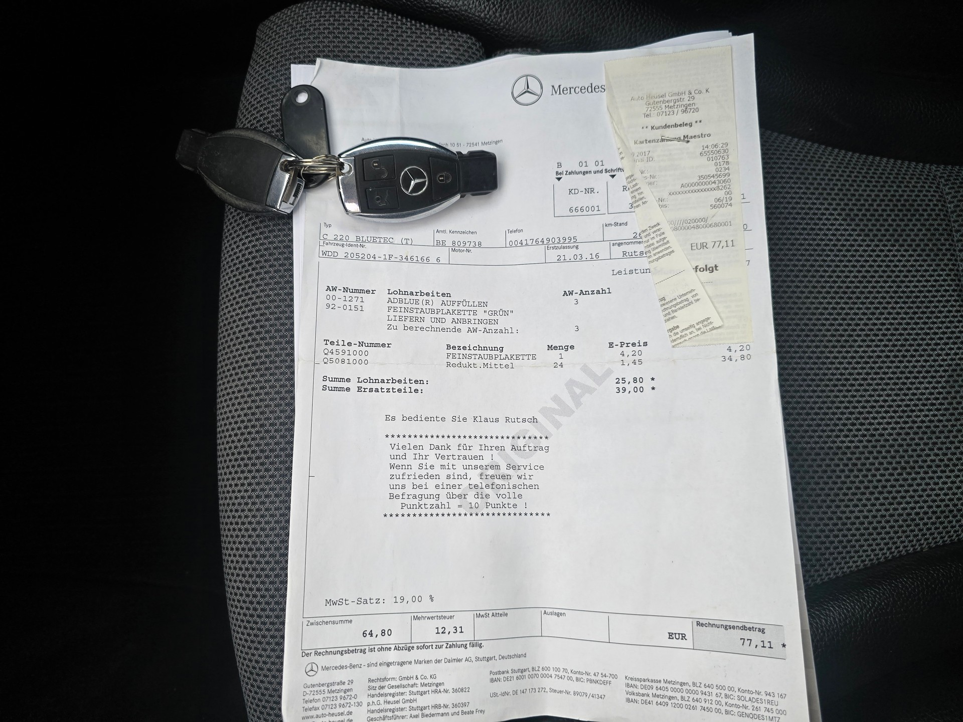 MERCEDES-BENZ C 220 BlueTEC Exclusive 7G-Tronic-image-26