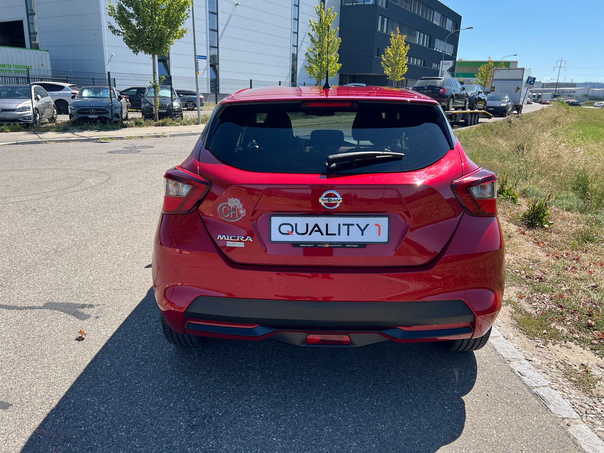 NISSAN Micra IG-T100 Xtronic Tekna AVM+LED+Leder Insp.Red-image-7