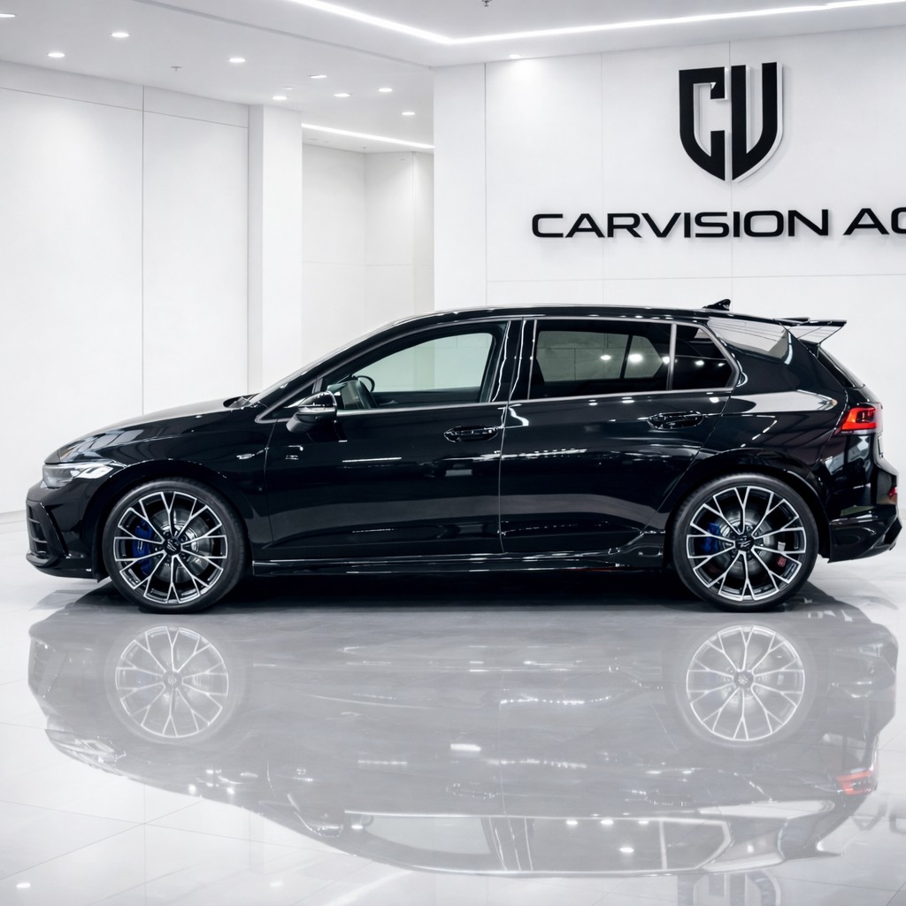 VW Golf 2.0 TSI R Black Edition DSG 4 Motion * AKRAPOVIC * 5 Jahre Garantie * Facelift *-image-3