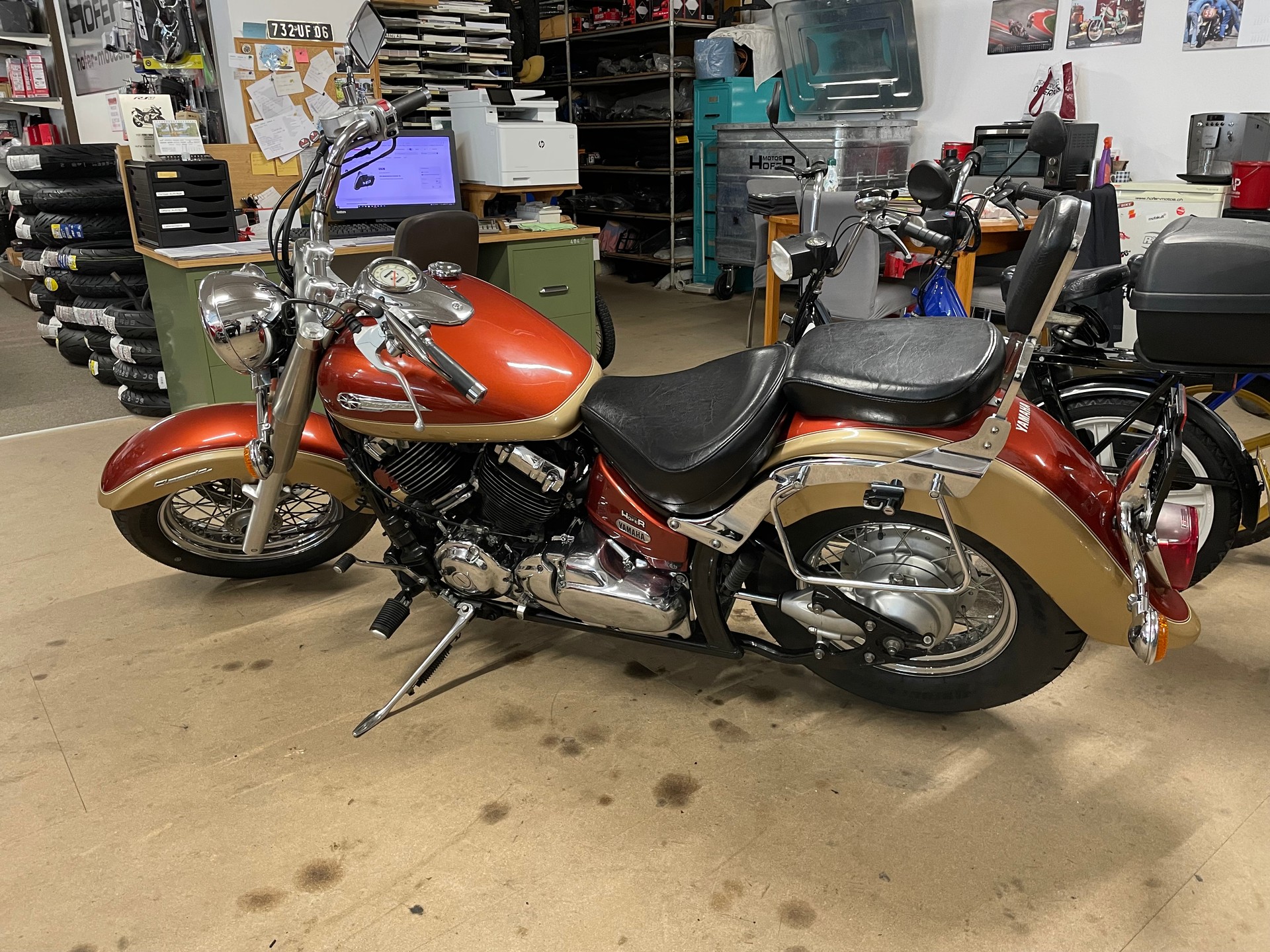 YAMAHA XVS 650 A Drag Star Classic (25kW)-image-1