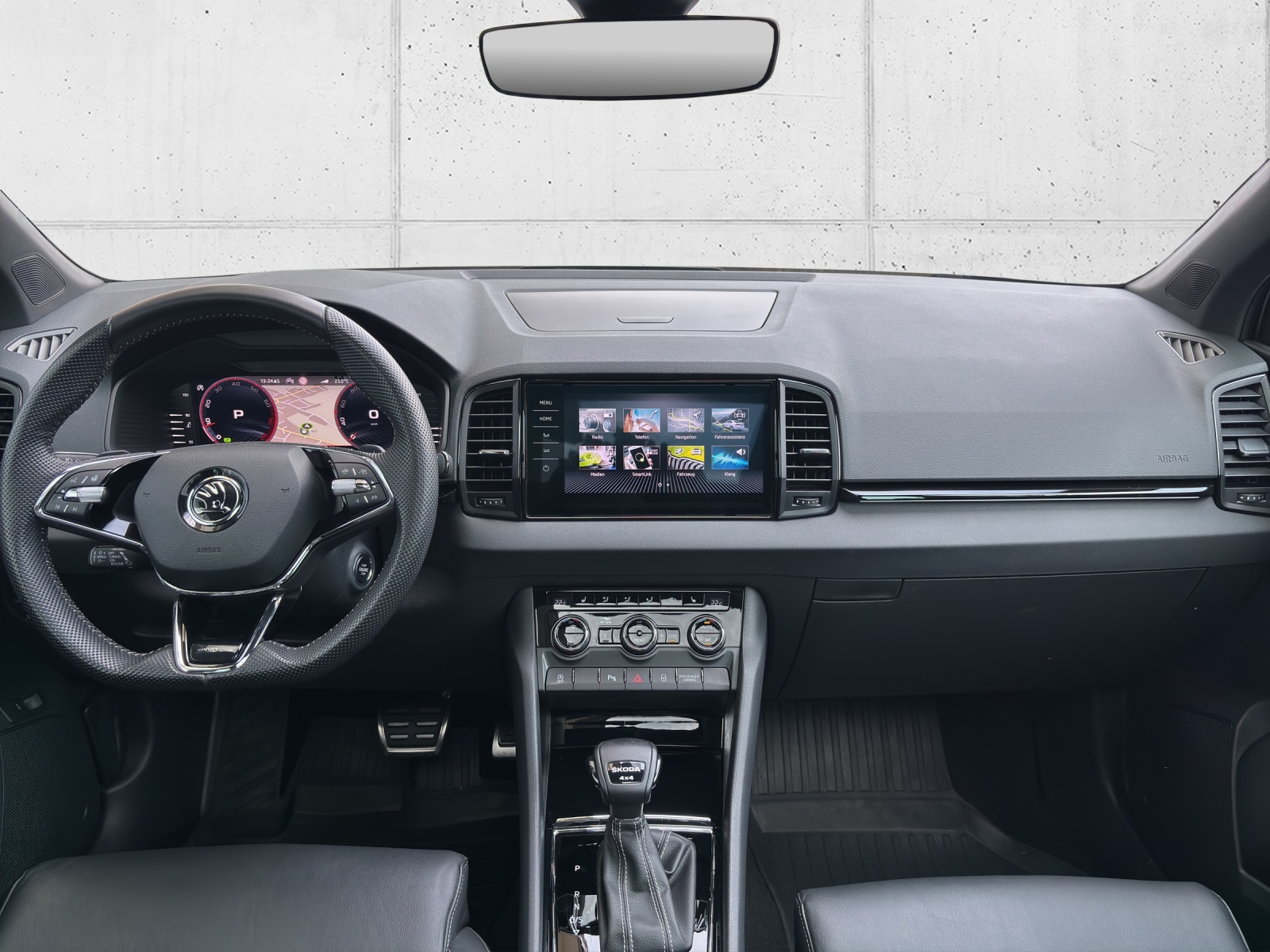 SKODA New Karoq 2.0 TSI SportLine 4x4 DSG mit Leder, Panorama Schiebedach & Standheizung-image-11