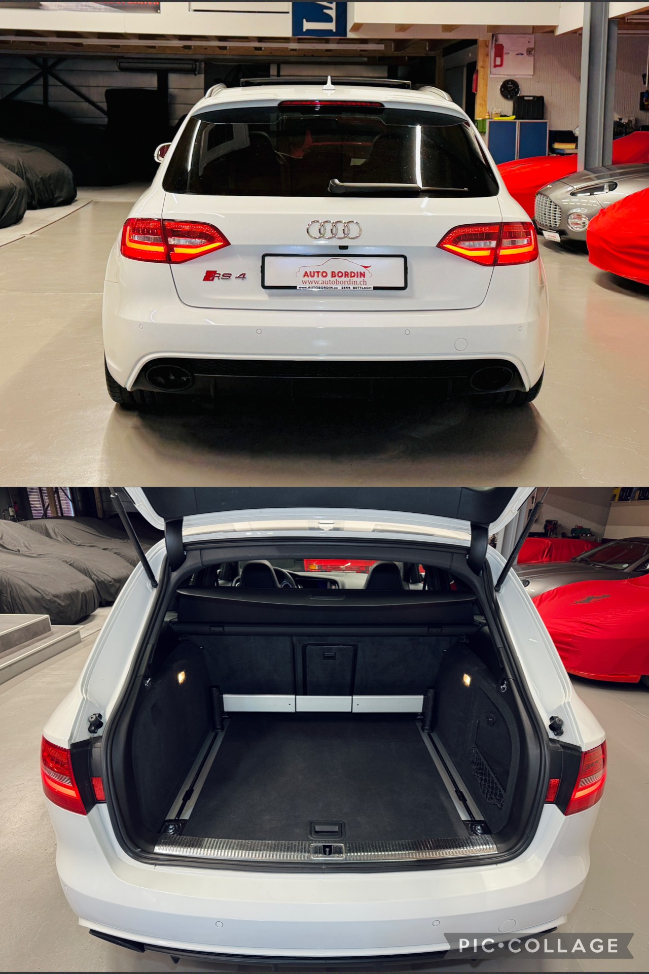 AUDI RS4 Avant 4.2 FSI V8 quattro S-tronic „Ibisweiss“ / F1 Sitze / Audi Exclusive / Vollausstattung-image-12