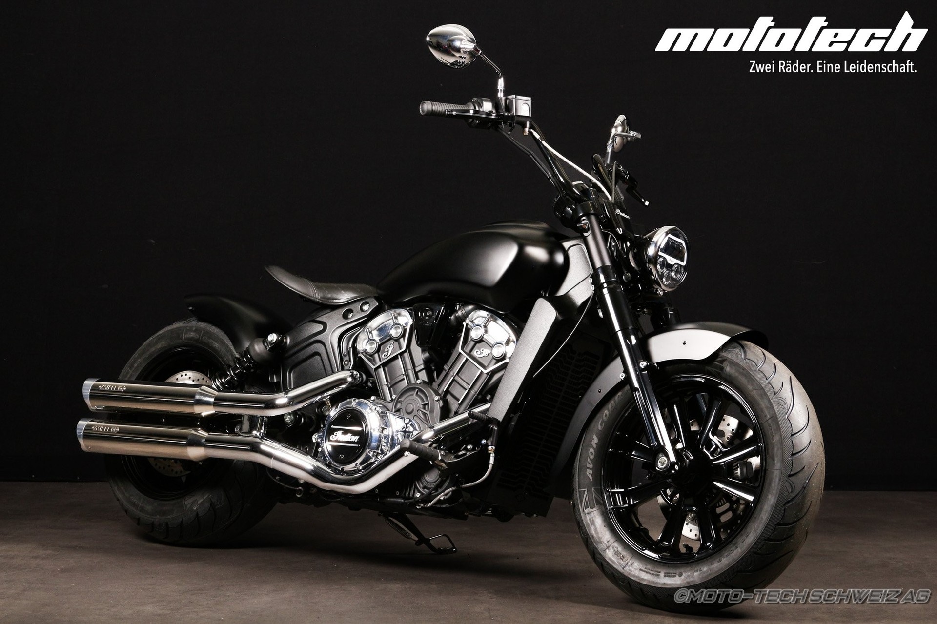 INDIAN Scout (35kW) 240er SPEZIALUMBAU-image-5