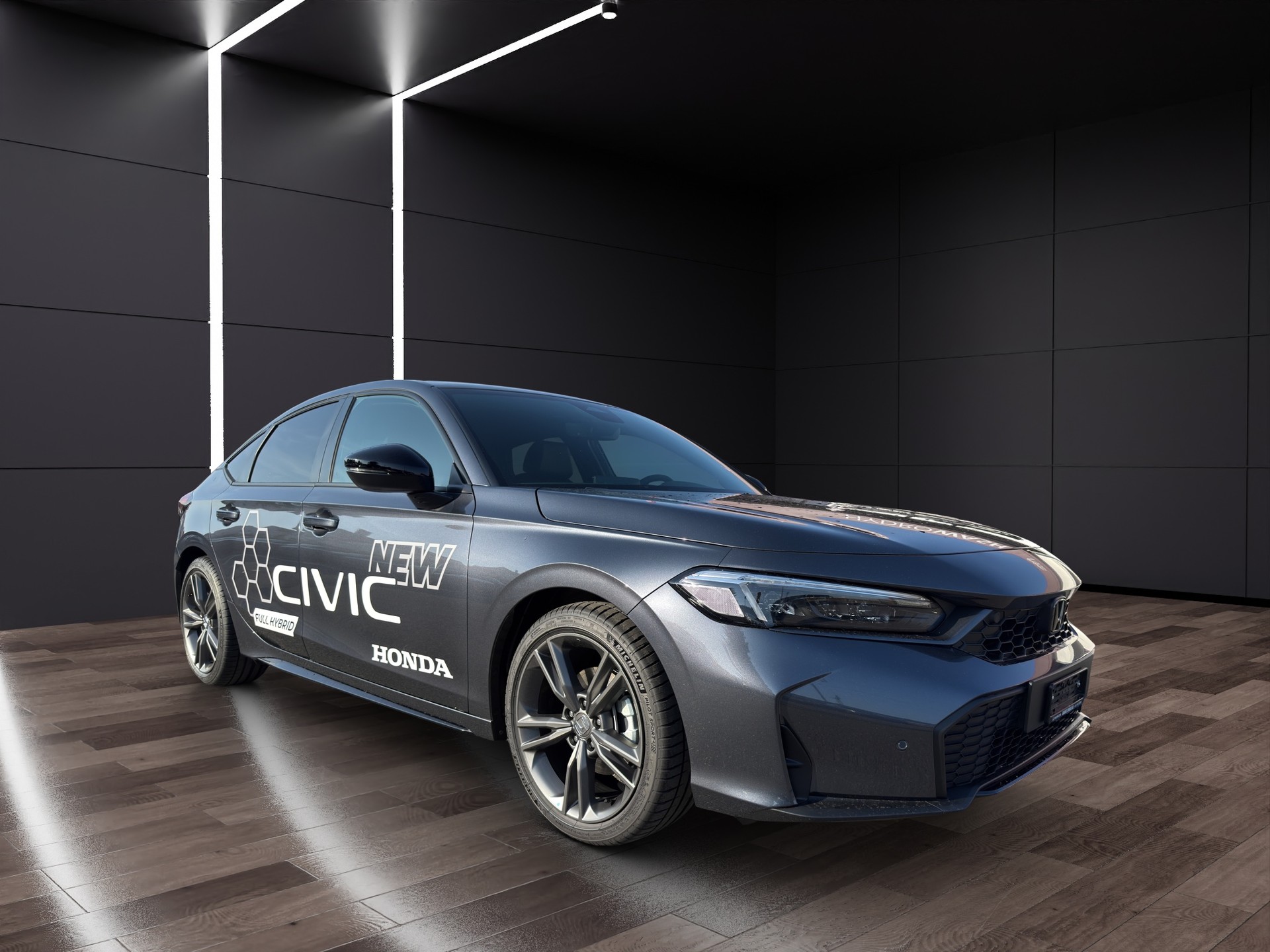 HONDA Civic 2.0 i-MMD HEV Sport-showroom-element-2