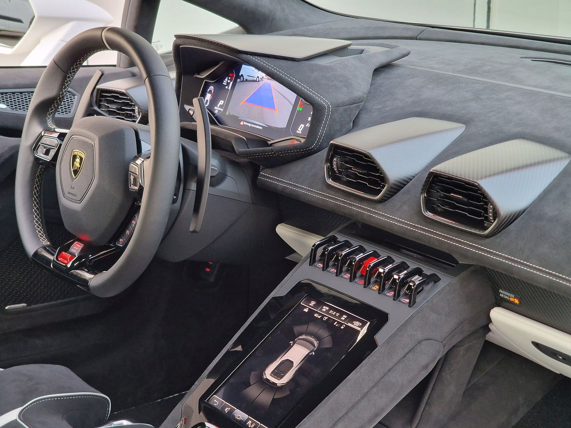 LAMBORGHINI Huràcan Tecnica 'Bianco Asopo Matt' | CH | Sensonum | Lift | Carbon | 5 Jahre Garantie-image-21