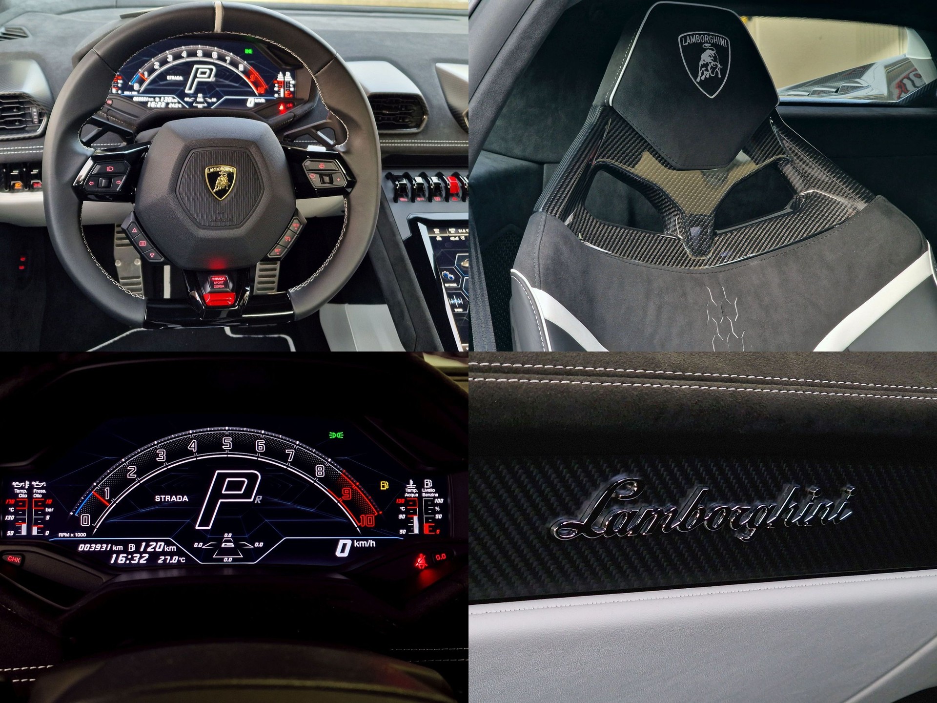 LAMBORGHINI Huràcan Tecnica 'Bianco Asopo Matt' | CH | Sensonum | Lift | Carbon | 5 Jahre Garantie-image-30