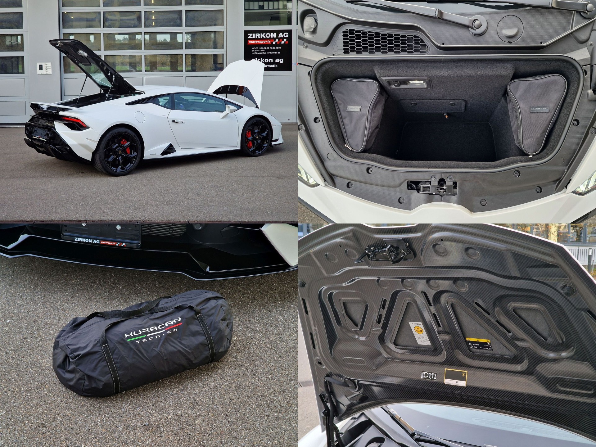 LAMBORGHINI Huràcan Tecnica 'Bianco Asopo Matt' | CH | Sensonum | Lift | Carbon | 5 Jahre Garantie-image-19