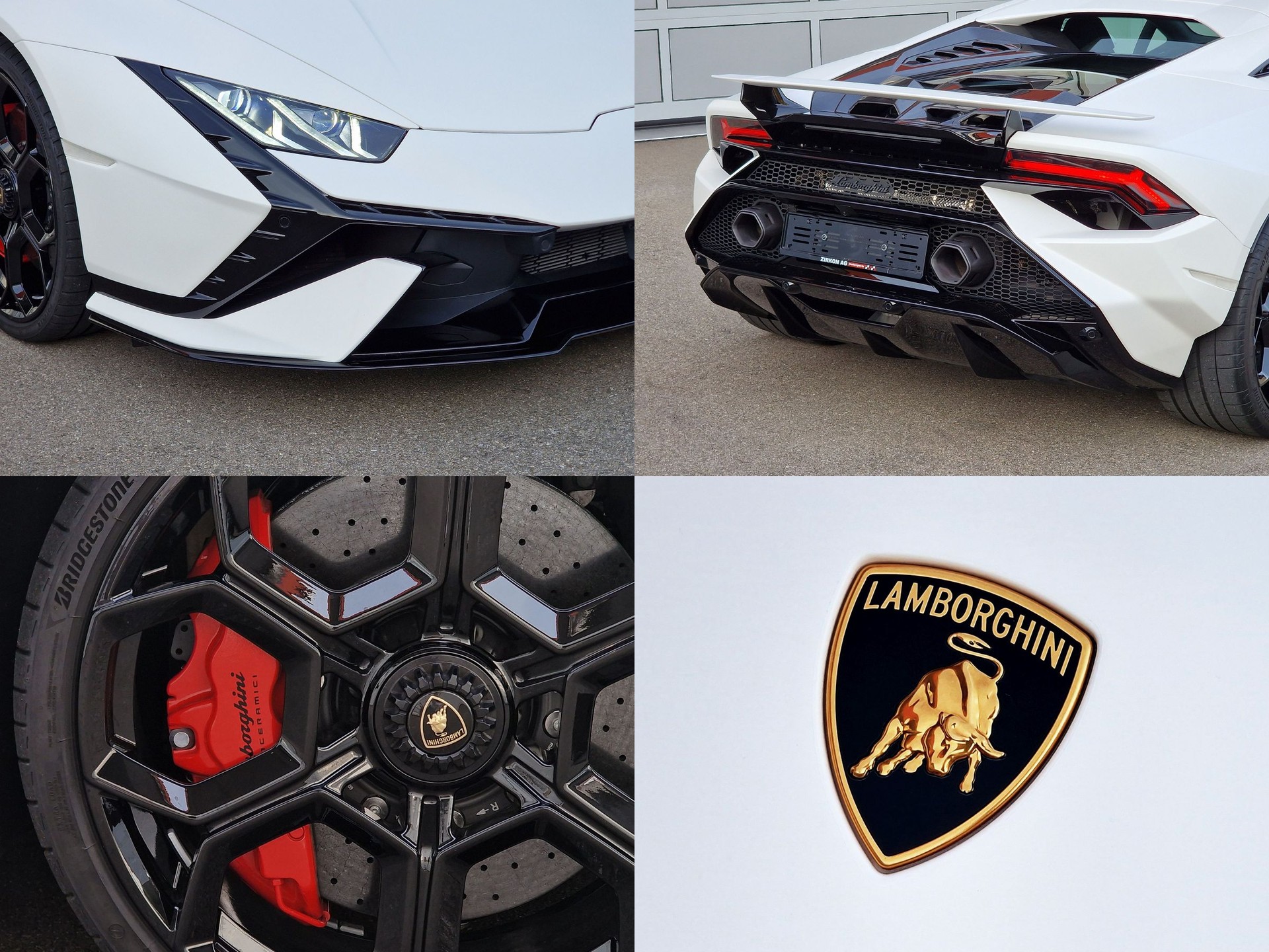 LAMBORGHINI Huràcan Tecnica 'Bianco Asopo Matt' | CH | Sensonum | Lift | Carbon | 5 Jahre Garantie-image-10