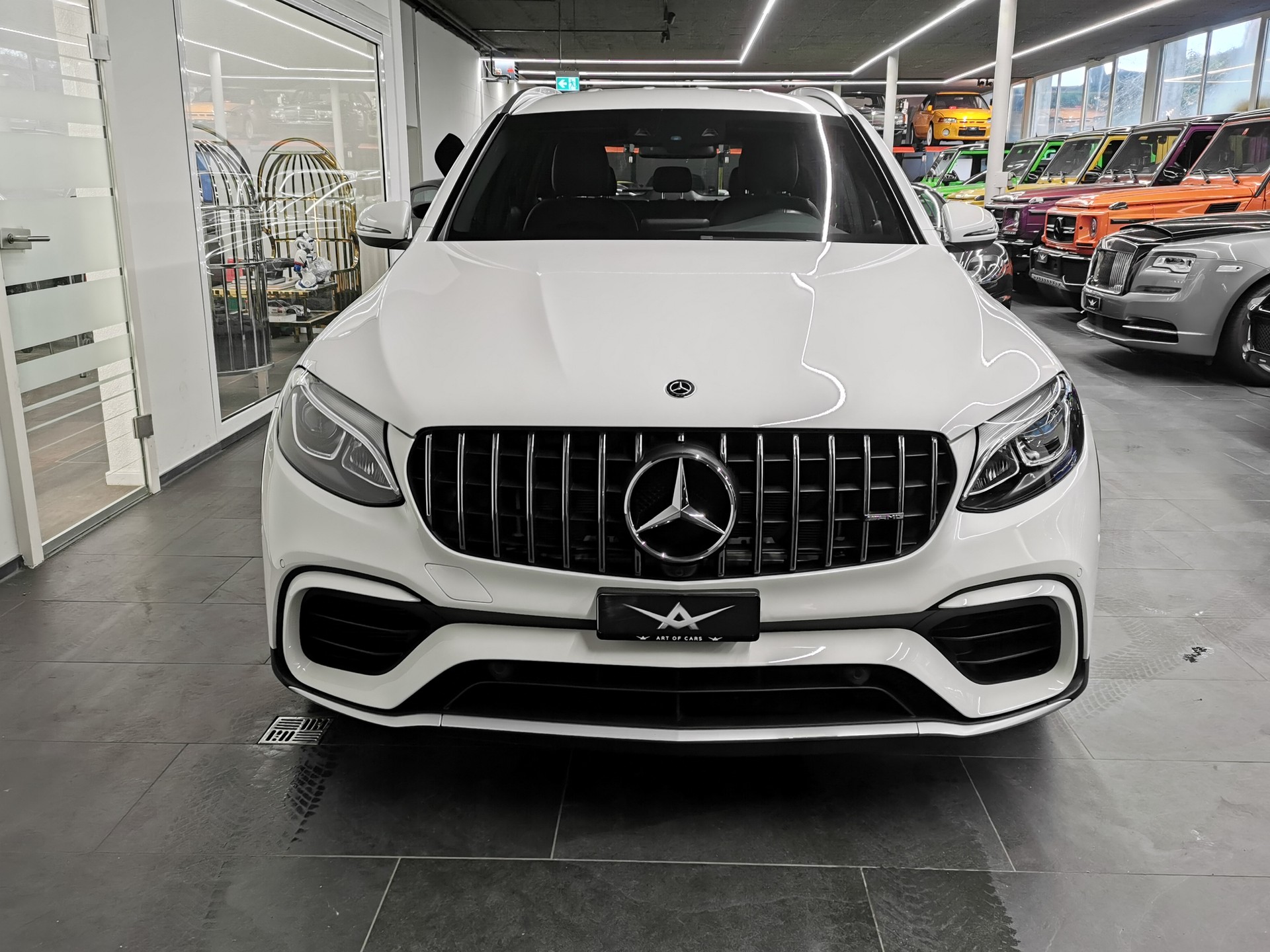 MERCEDES-BENZ GLC 63 AMG 4Matic+ 9G-Tronic WHITE SPECIAL 1. HD 50'000 KM CH-AUTO WINTERREIFEN-image-1