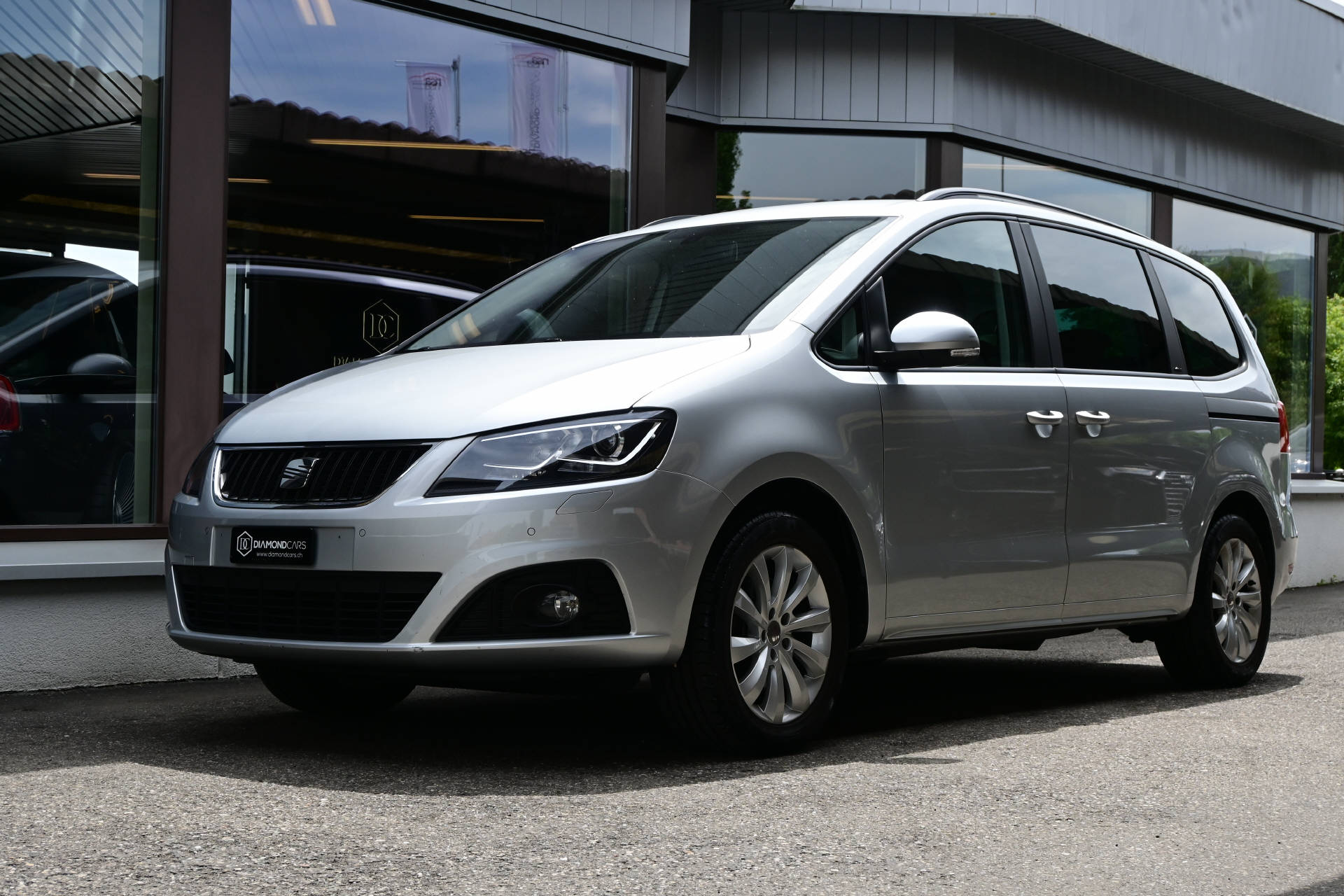 SEAT Alhambra 2.0 TDI Reference DSG*7Plätzer*integrierte Kindersitze*Anhängerkupplung*