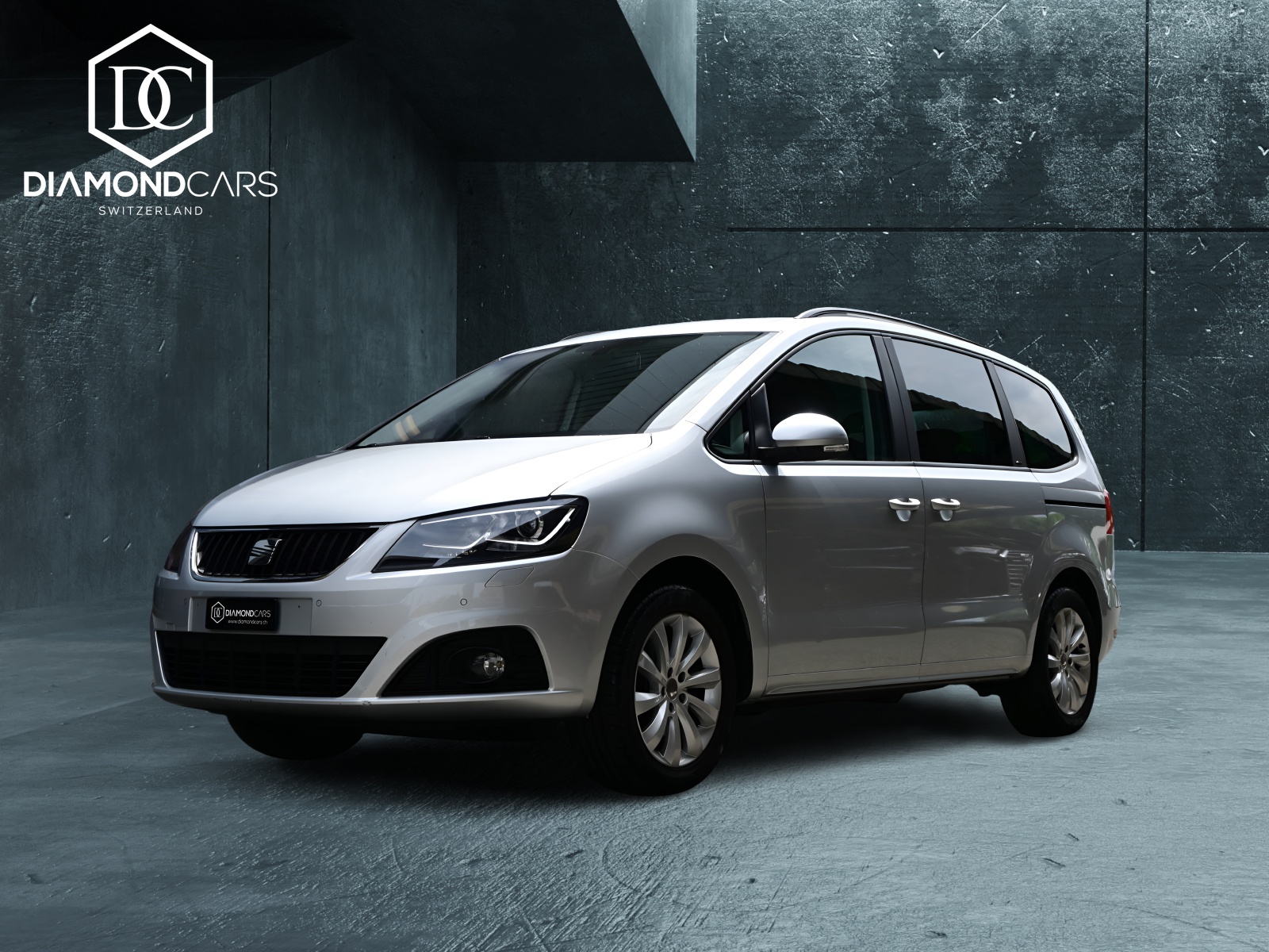 SEAT Alhambra 2.0 TDI Reference DSG*7Plätzer*integrierte Kindersitze*Anhängerkupplung*