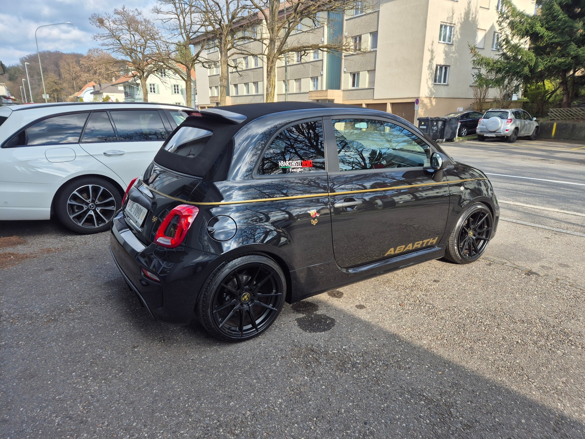 FIAT 595C 1.4 16V Turbo Abarth Scorpione Oro * 1 of 2000 * Akrapovic * Frisch ab Service * MFK * 8 Fach Bereift *-showroom-element-2