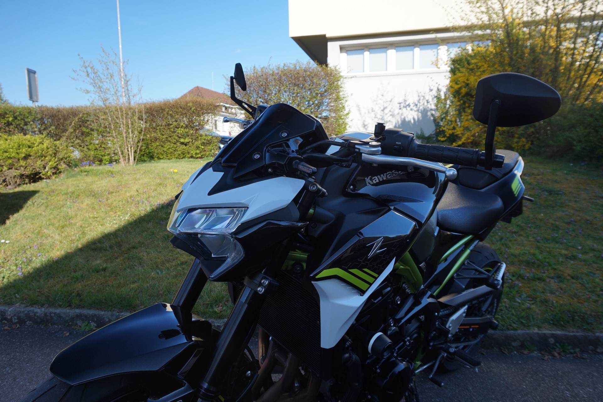 KAWASAKI Z 900 ABS IXRACE MK2 Edelstahl Black Auspuff-image-4
