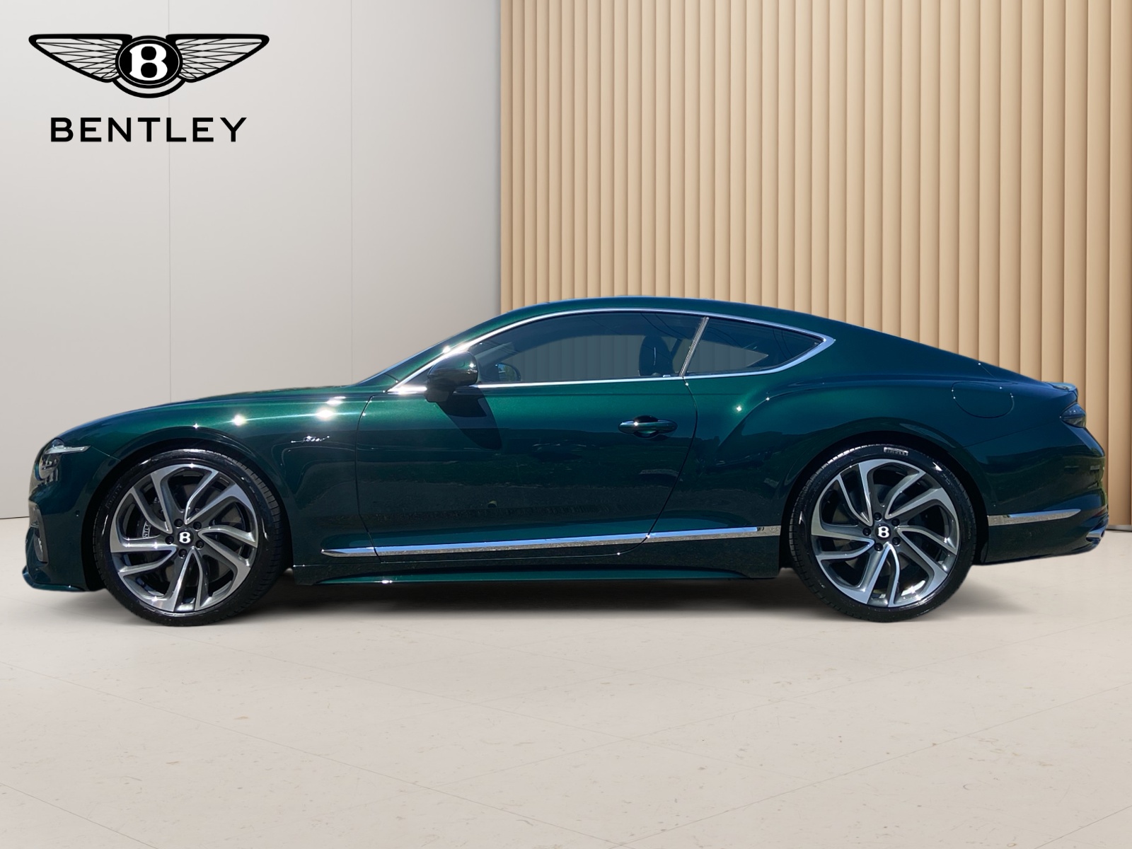 BENTLEY Continental GT 4.0 V8 Speed- Pure Bentley in Dunkelgrün-dunkelgrün/ 1.9% Leasing möglich.-image-4