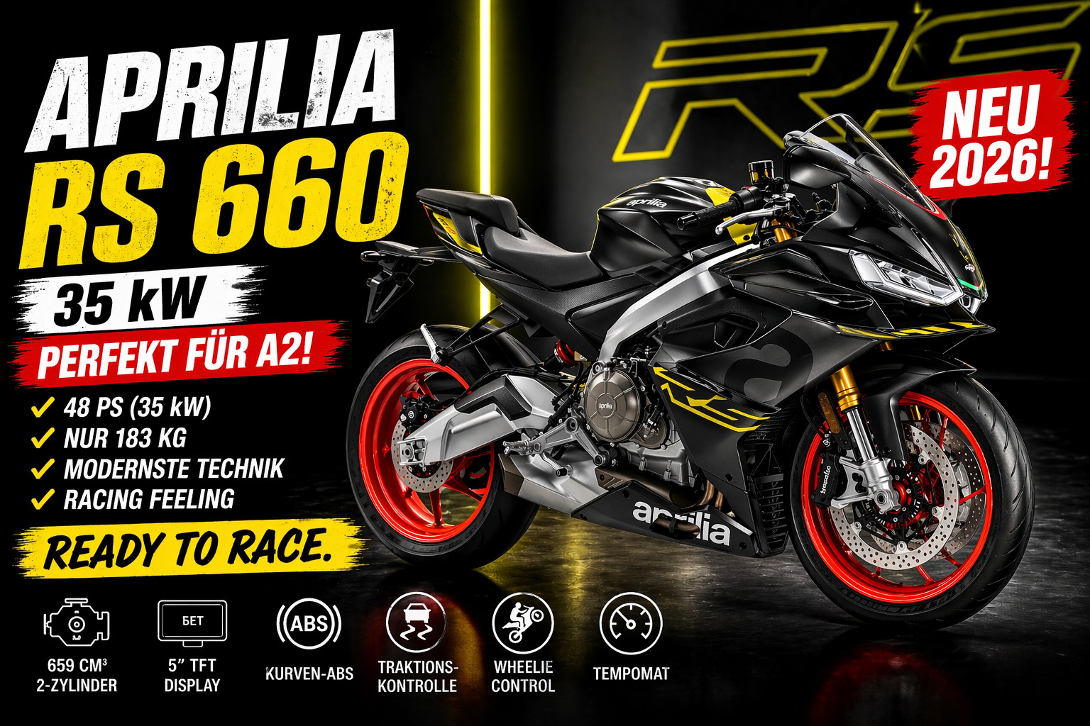 APRILIA RS 660 (35kW) E5+ 2026-image-0