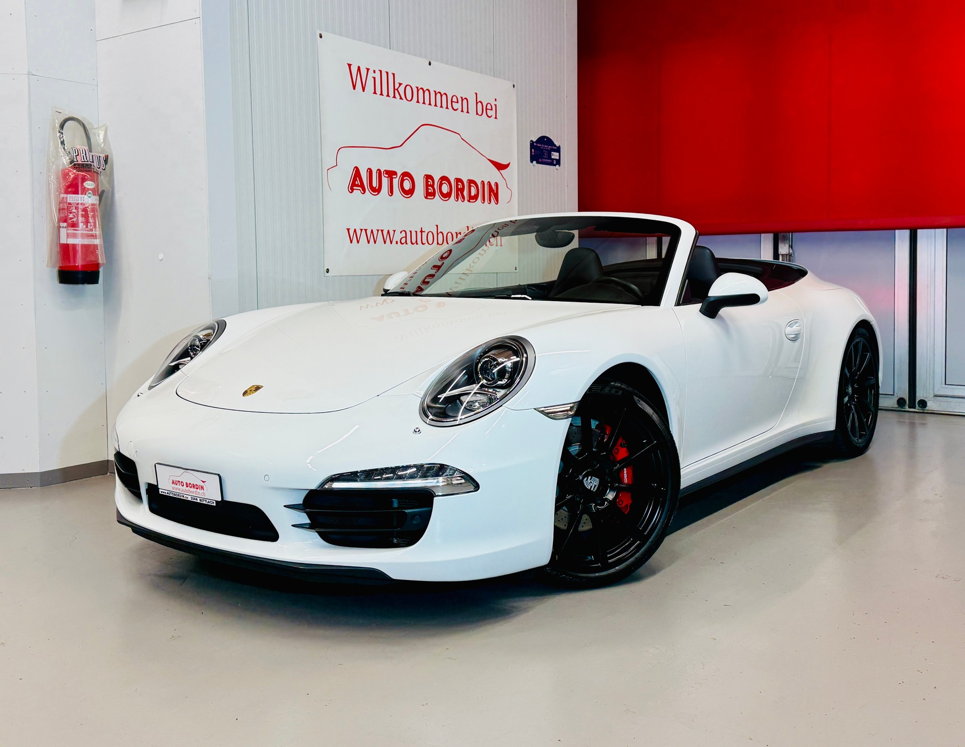 PORSCHE 911 991 MK1 Cabrio Carrera 4S PDK „Carraraweiss“
