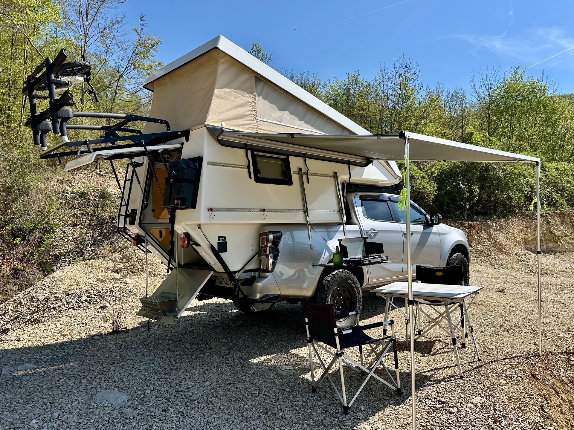 ISUZU Isuzu D-Max 4x4 Camper | Fernweh Mobil Kabine | Sofort reisefertig-image-3